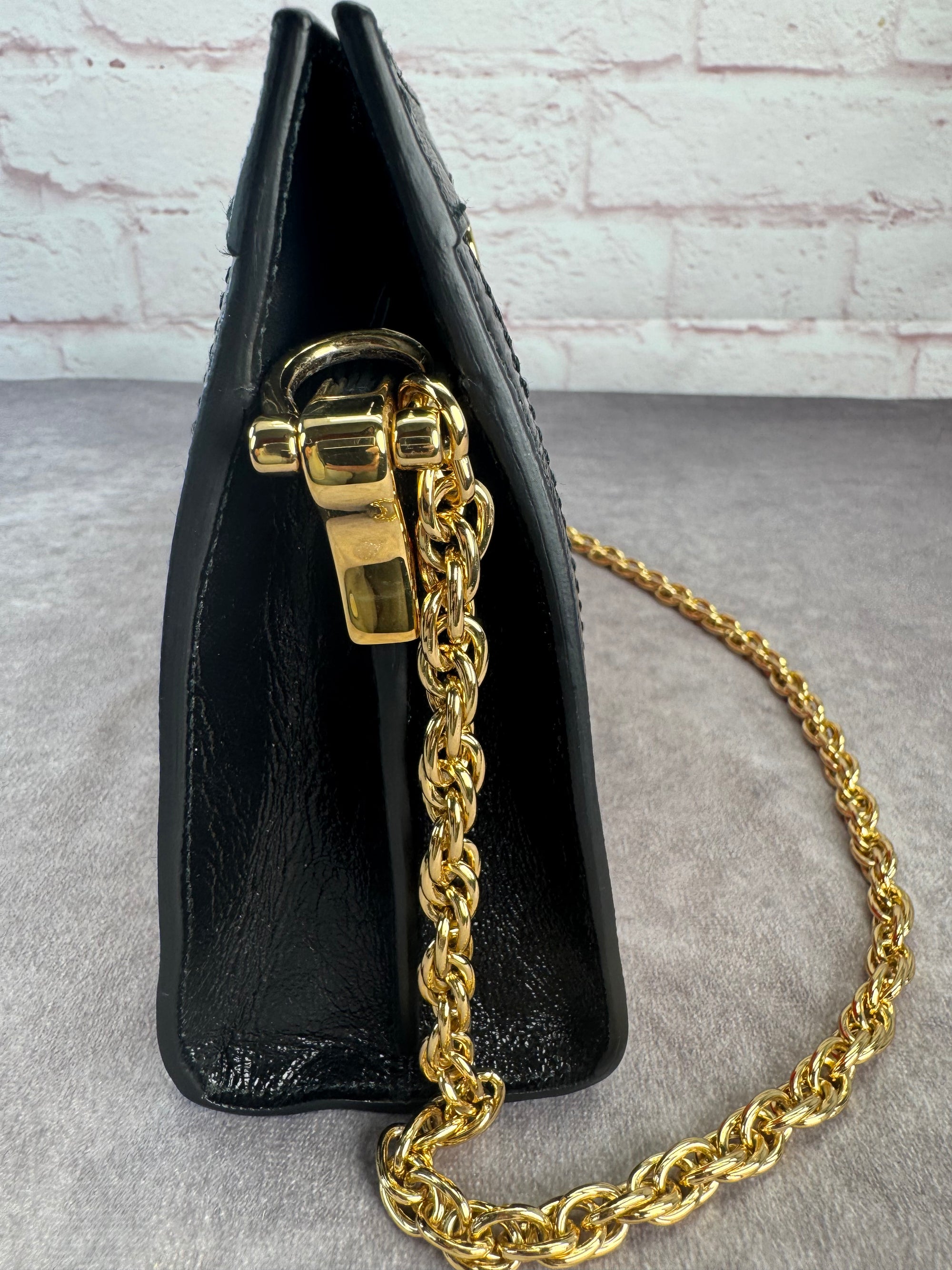 Gucci Suede Web Small Ophidia Chain Bag
