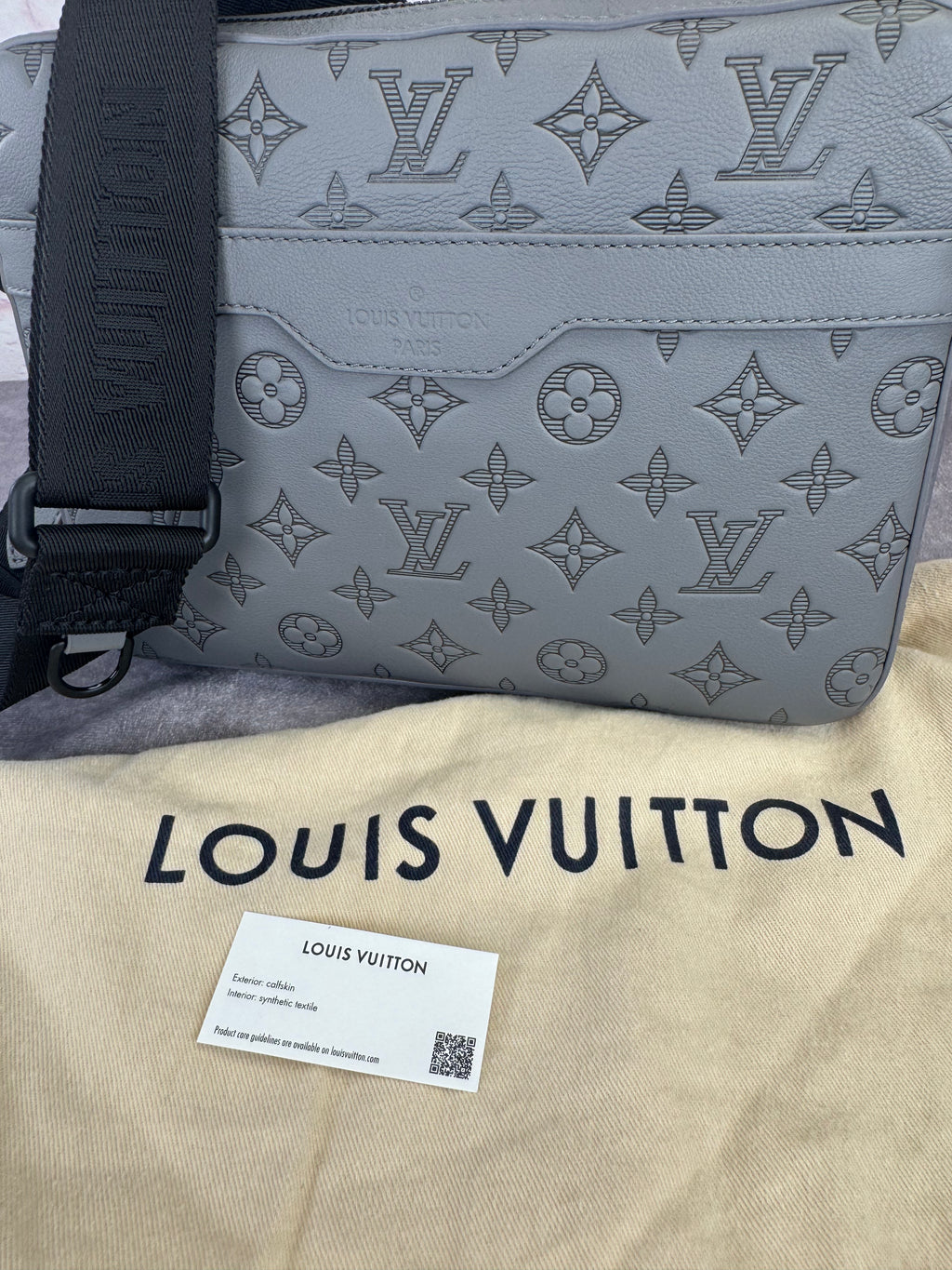 Louis Vuitton Monogram Shadow Trio Messenger Bag
