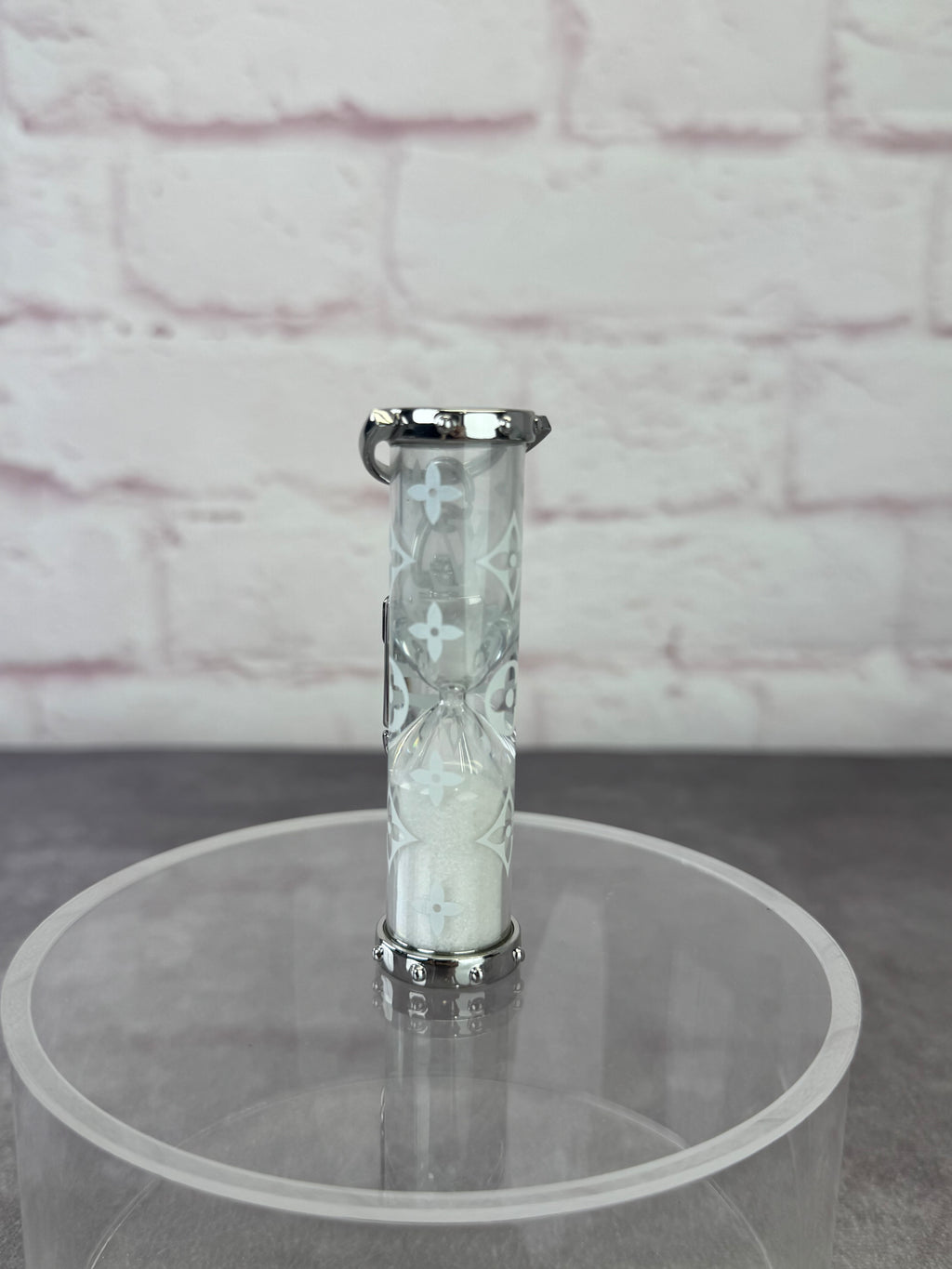 Louis Vuitton VIP Clear Monogram Hourglass Bag Charm