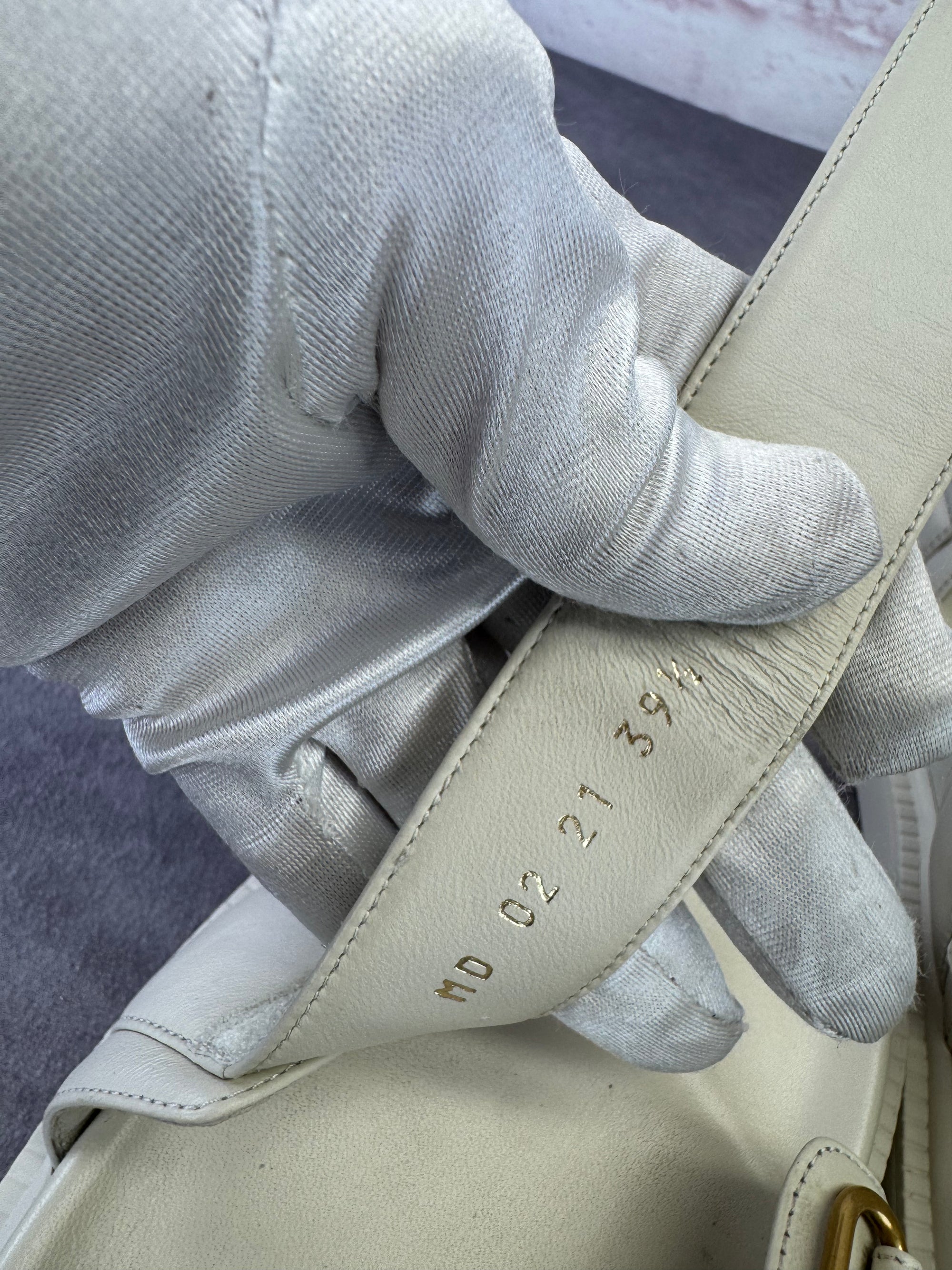 Christian Dior Dioract Off White Sandals 39.5