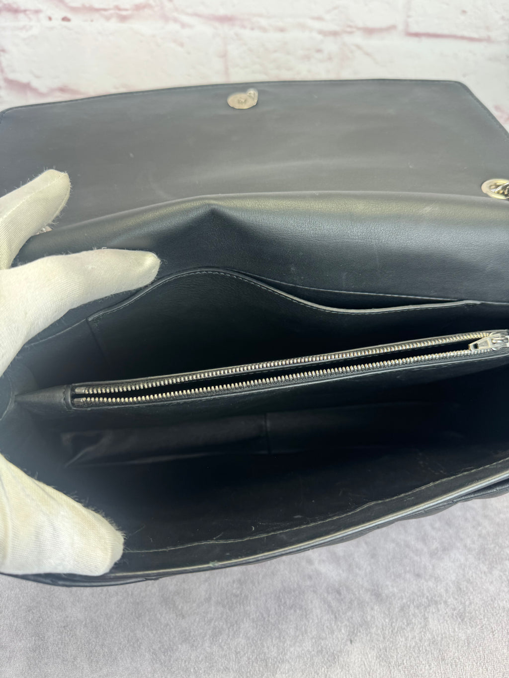 Balenciaga Matelasse Black BB Round Large Chain Flap Bag