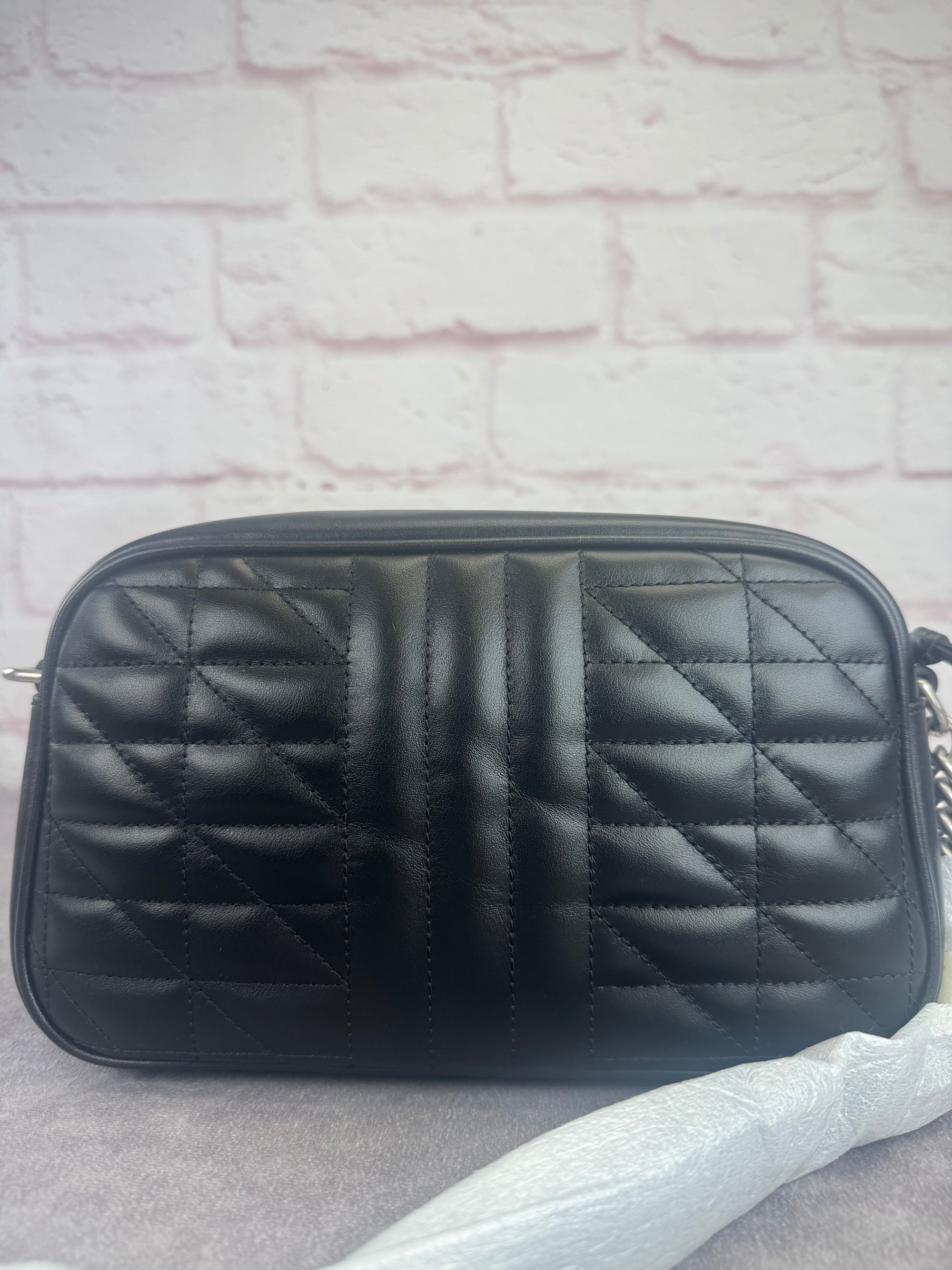 Gucci Matelasse Aria Small GG Marmont Shoulder Bag