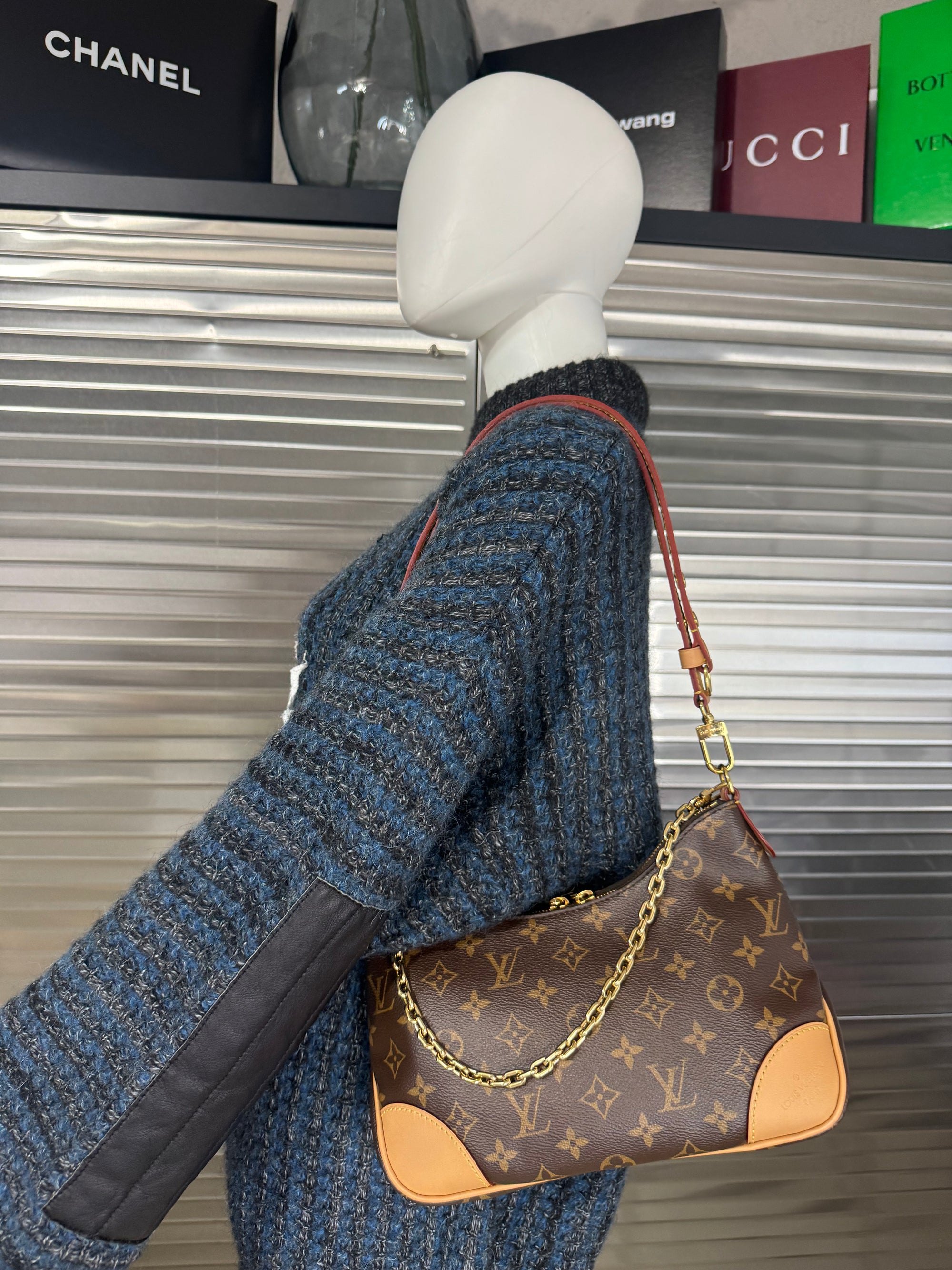 Louis Vuitton Monogram Boulogne NM Handbag