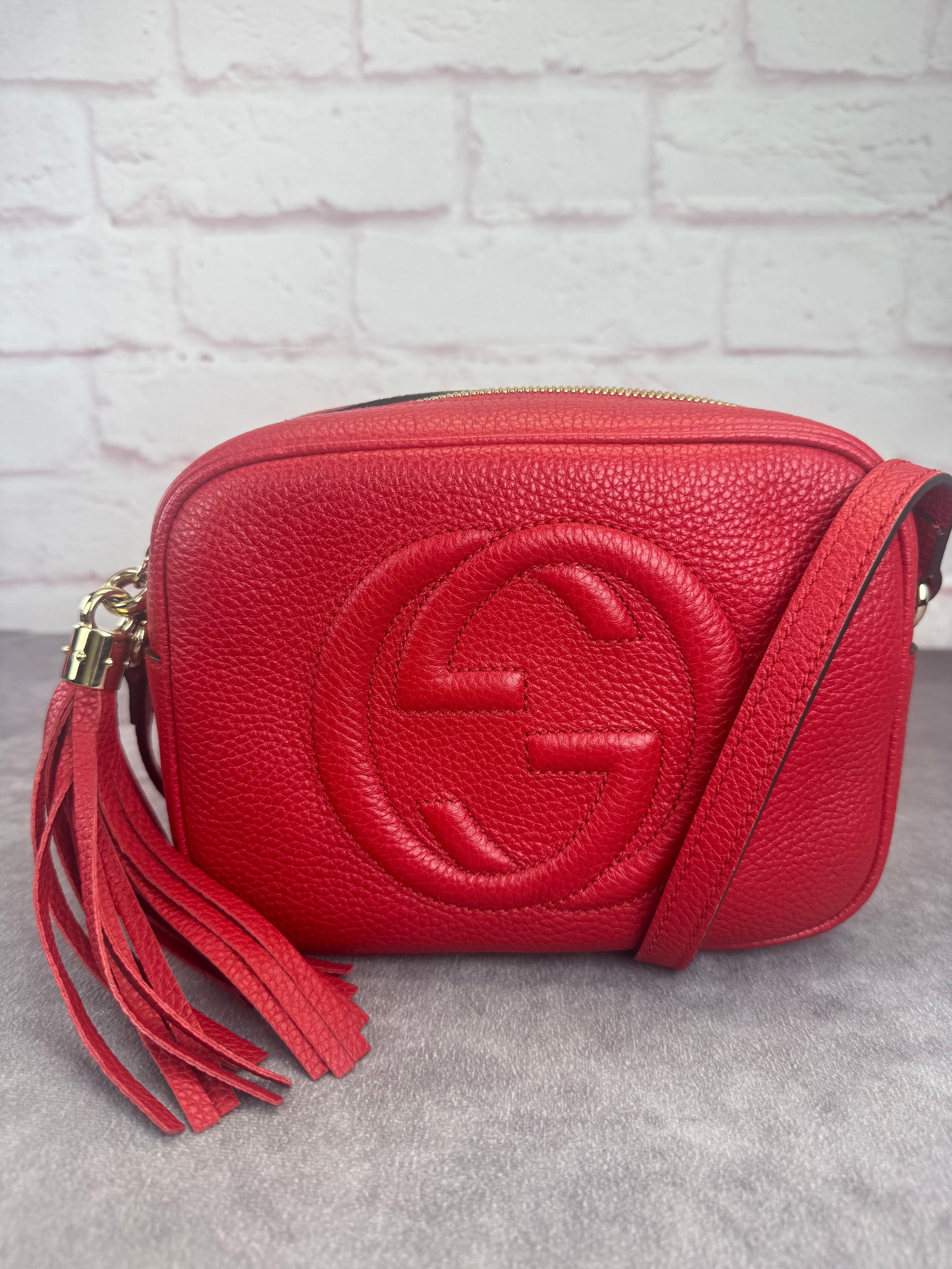 Gucci Soho Disco Tassel Small Camera Bag