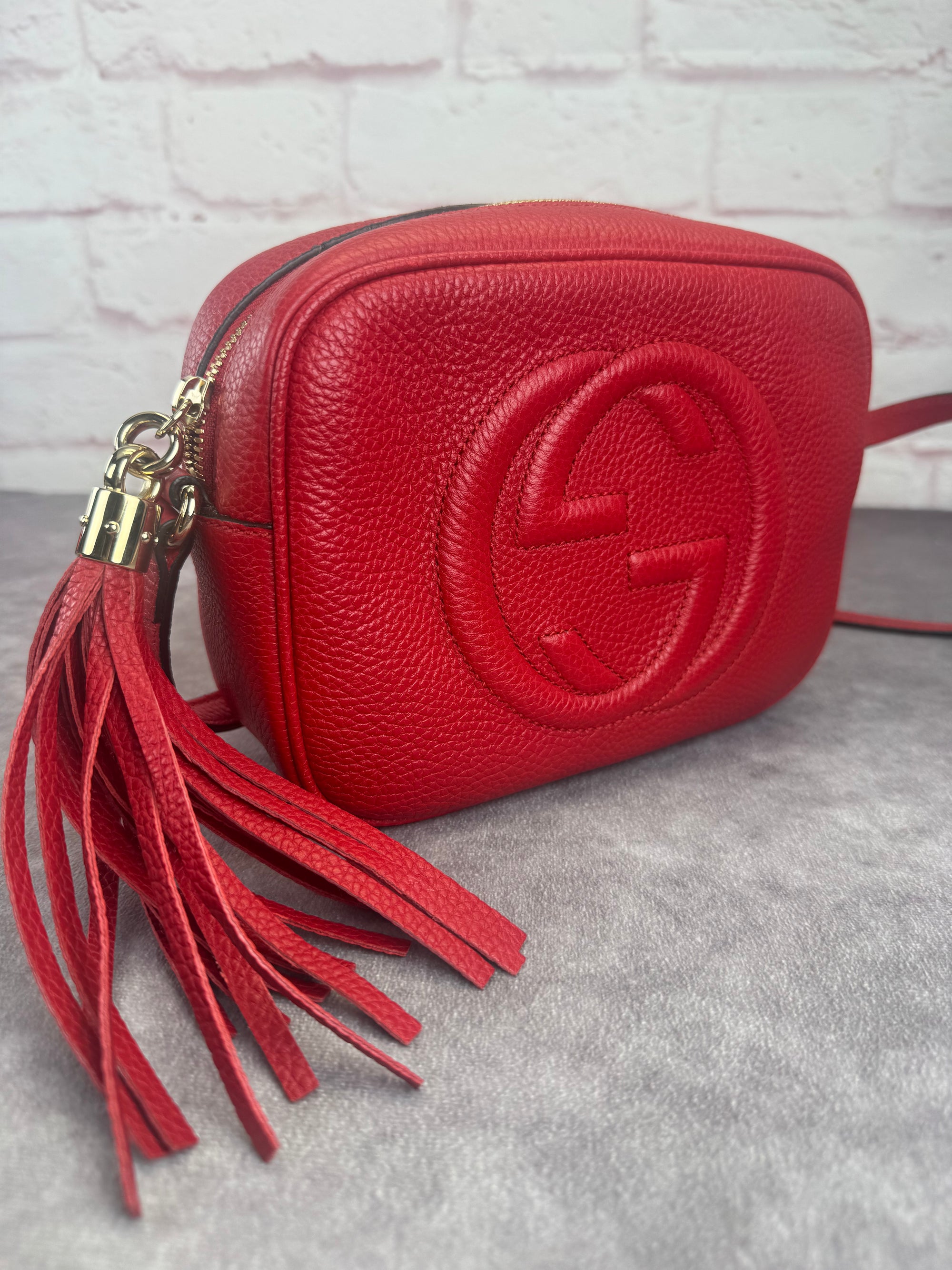 Gucci Soho Disco Tassel Small Camera Bag