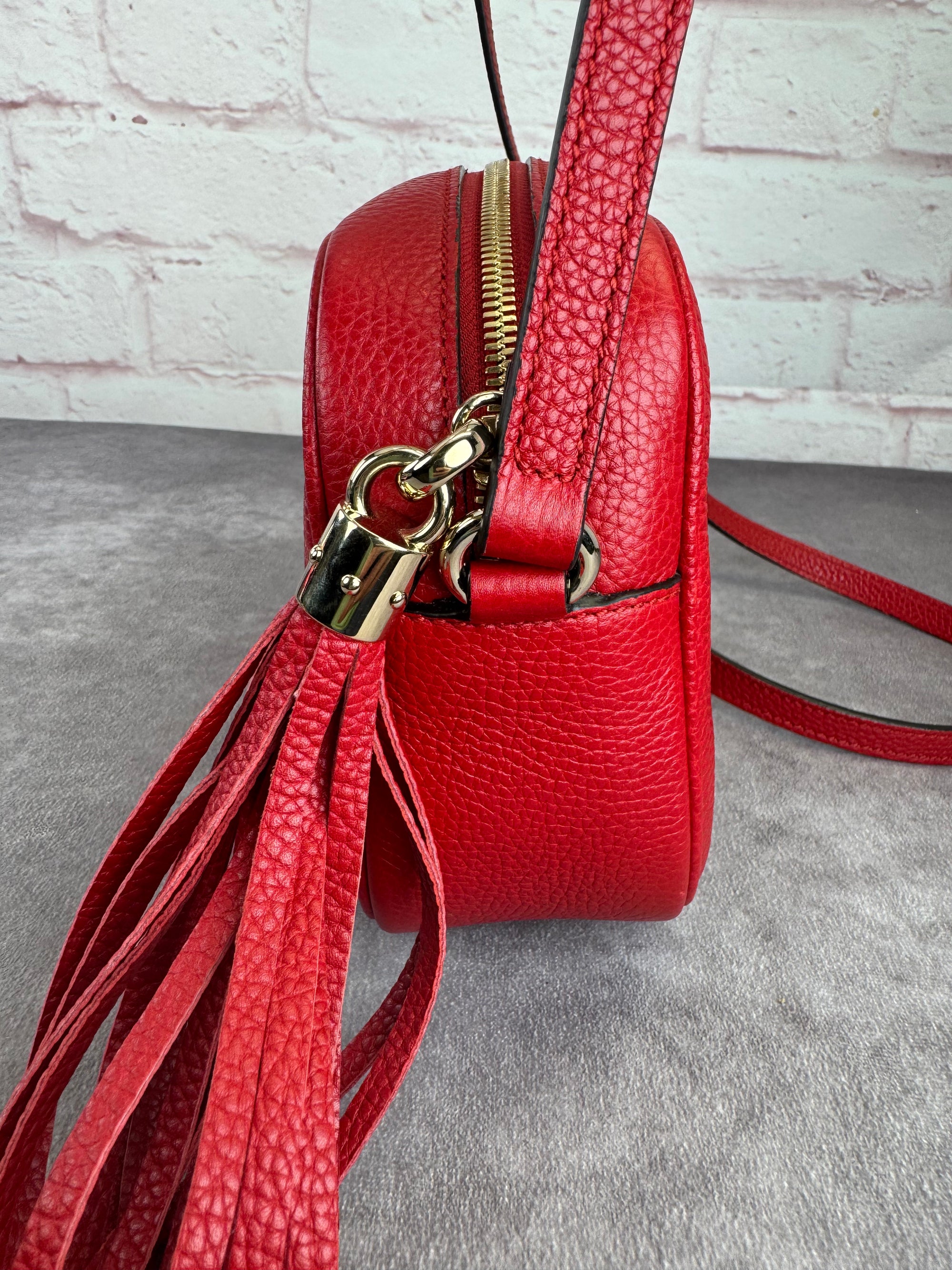 Gucci Soho Disco Tassel Small Camera Bag