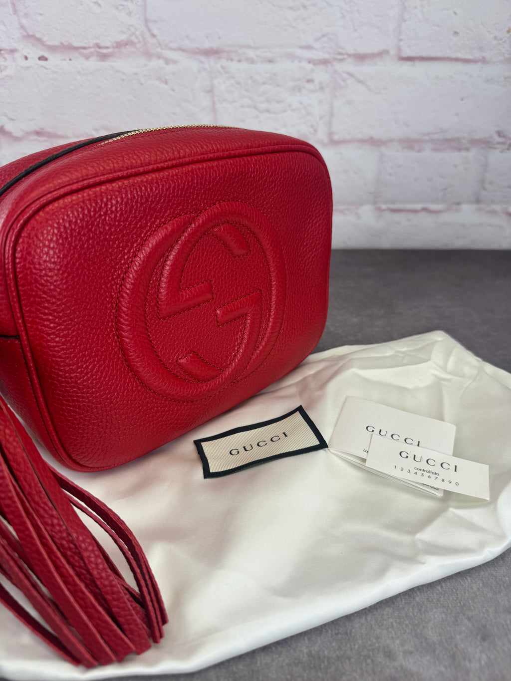 Gucci Soho Disco Tassel Small Camera Bag