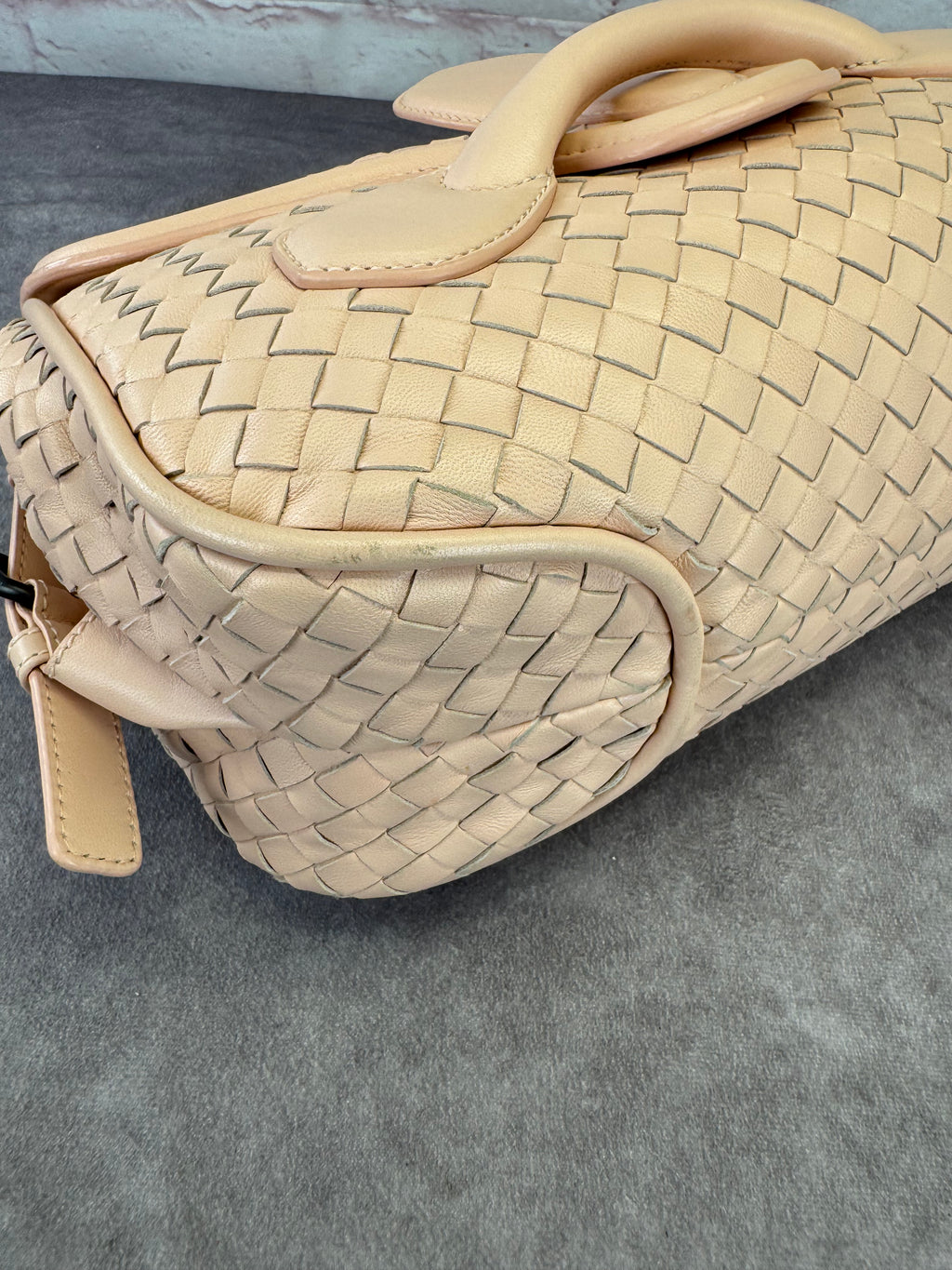 Bottega Veneta Monalisa Intrecciato Nappa Rialto Shoulder Bag