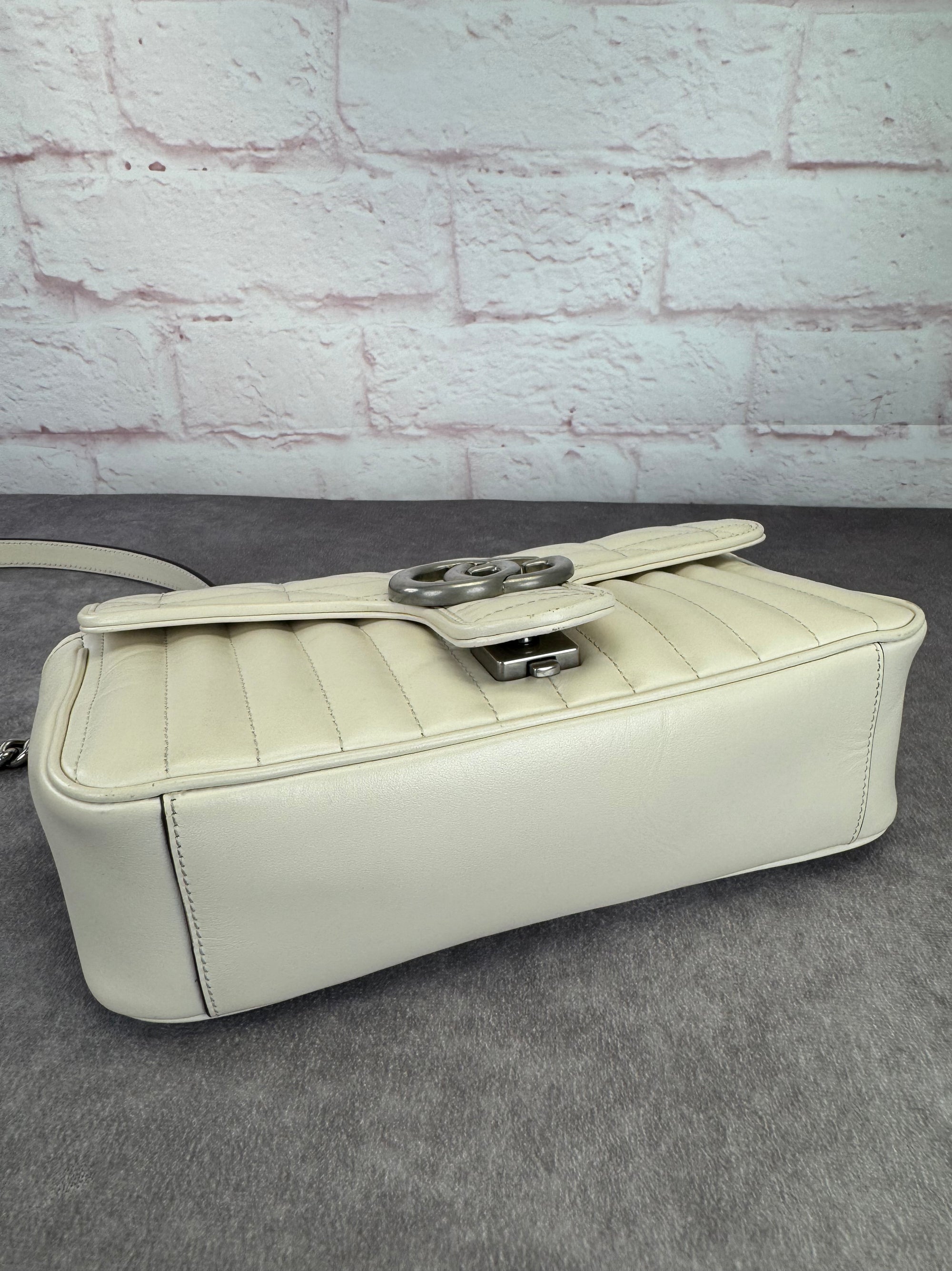 Gucci Small Marmont Matelasse Aria Bag