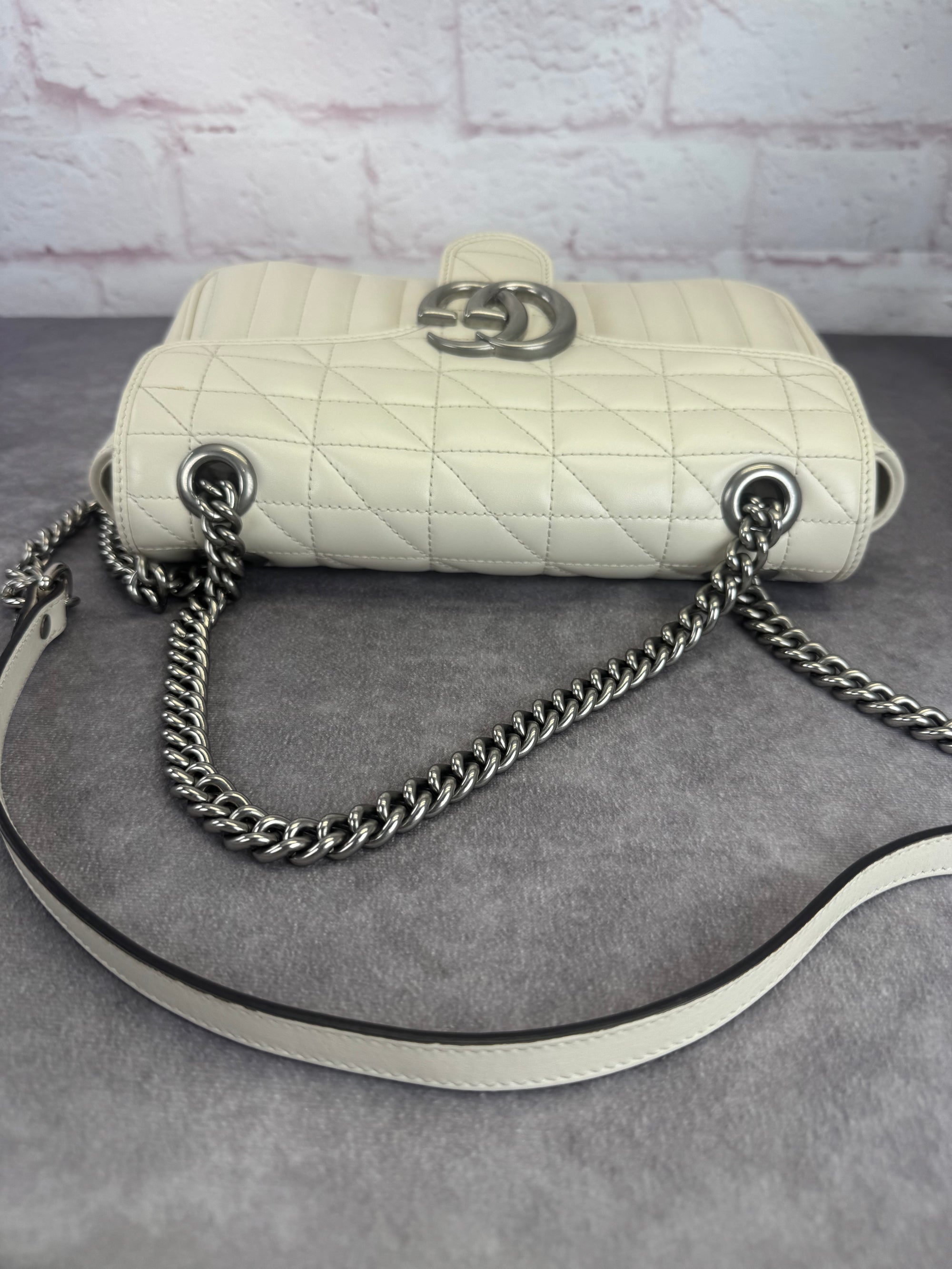 Gucci Small Marmont Matelasse Aria Bag
