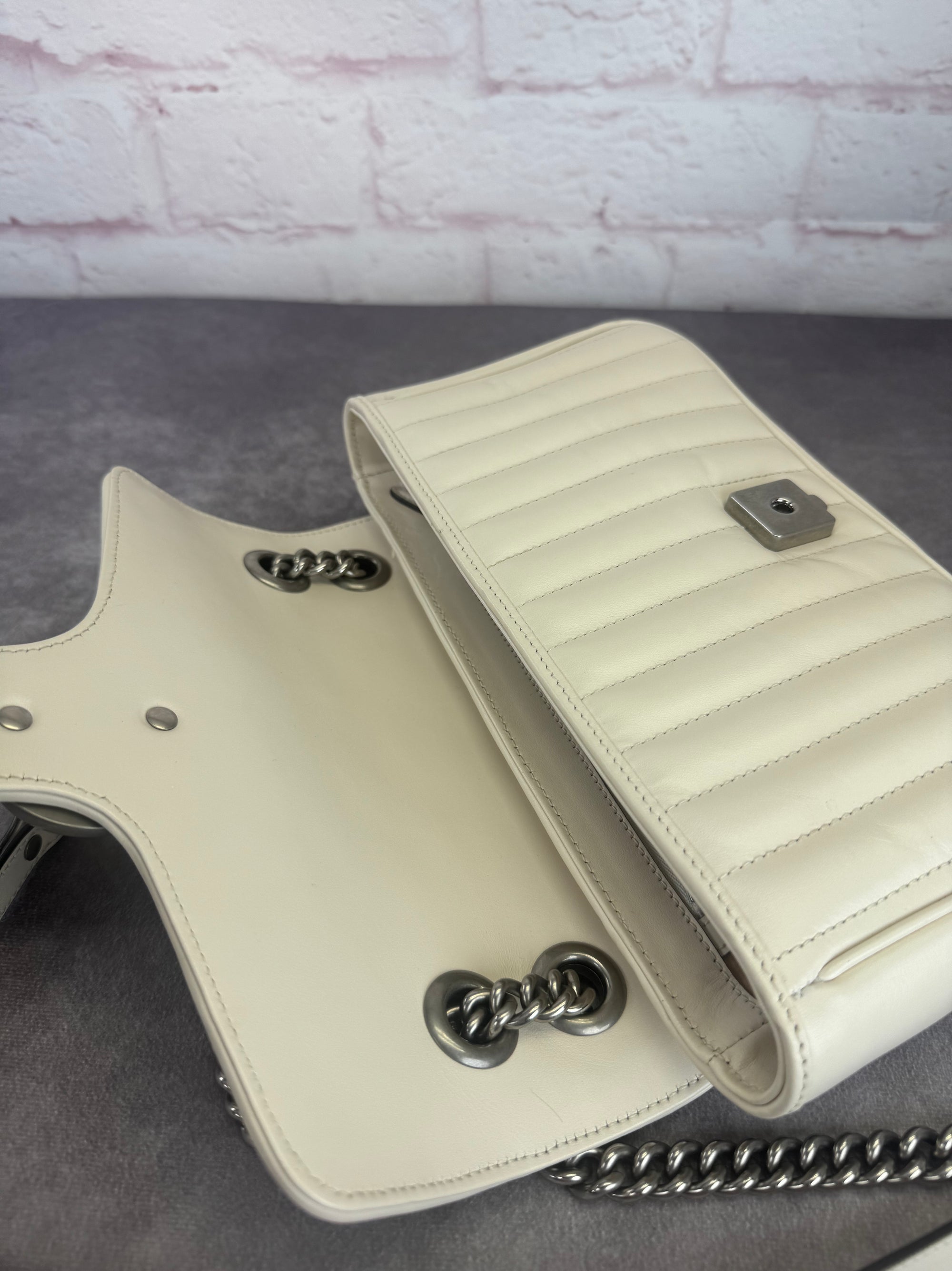 Gucci Small Marmont Matelasse Aria Bag