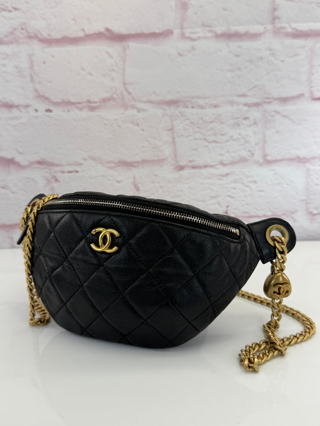 Chanel 2024 Quilted Sweetheart Waist Bag