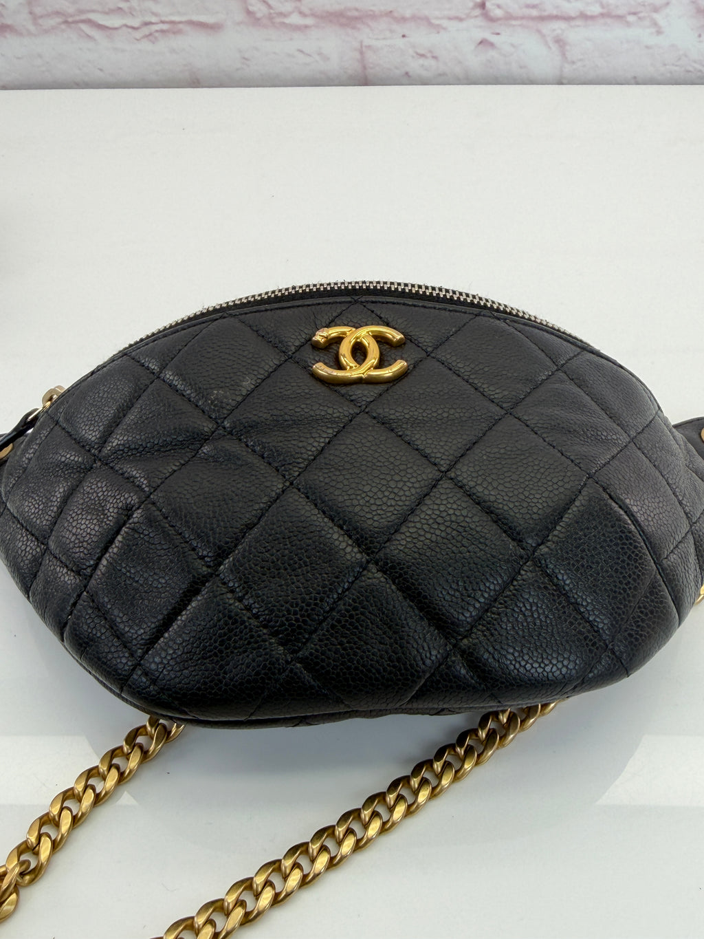 Chanel 2024 Quilted Sweetheart Waist Bag