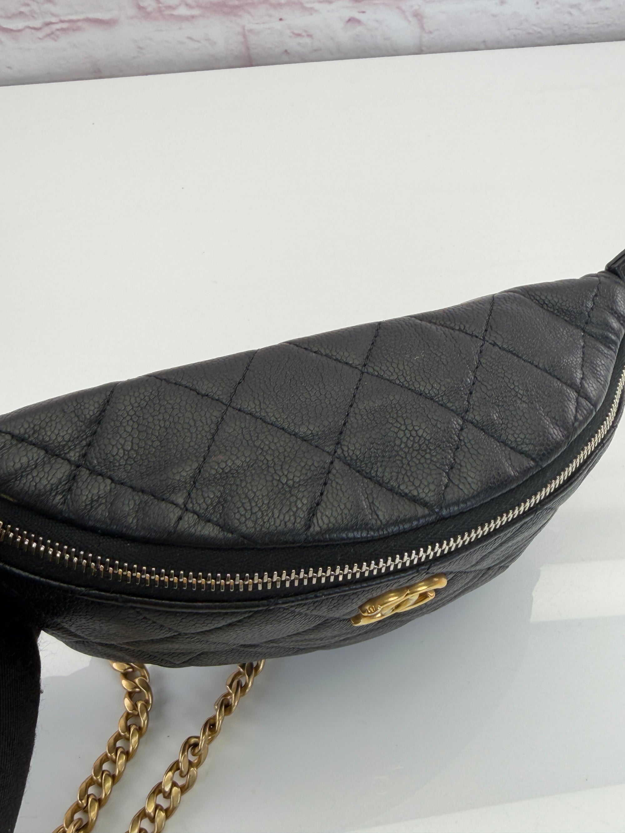 Chanel 2024 Quilted Sweetheart Waist Bag