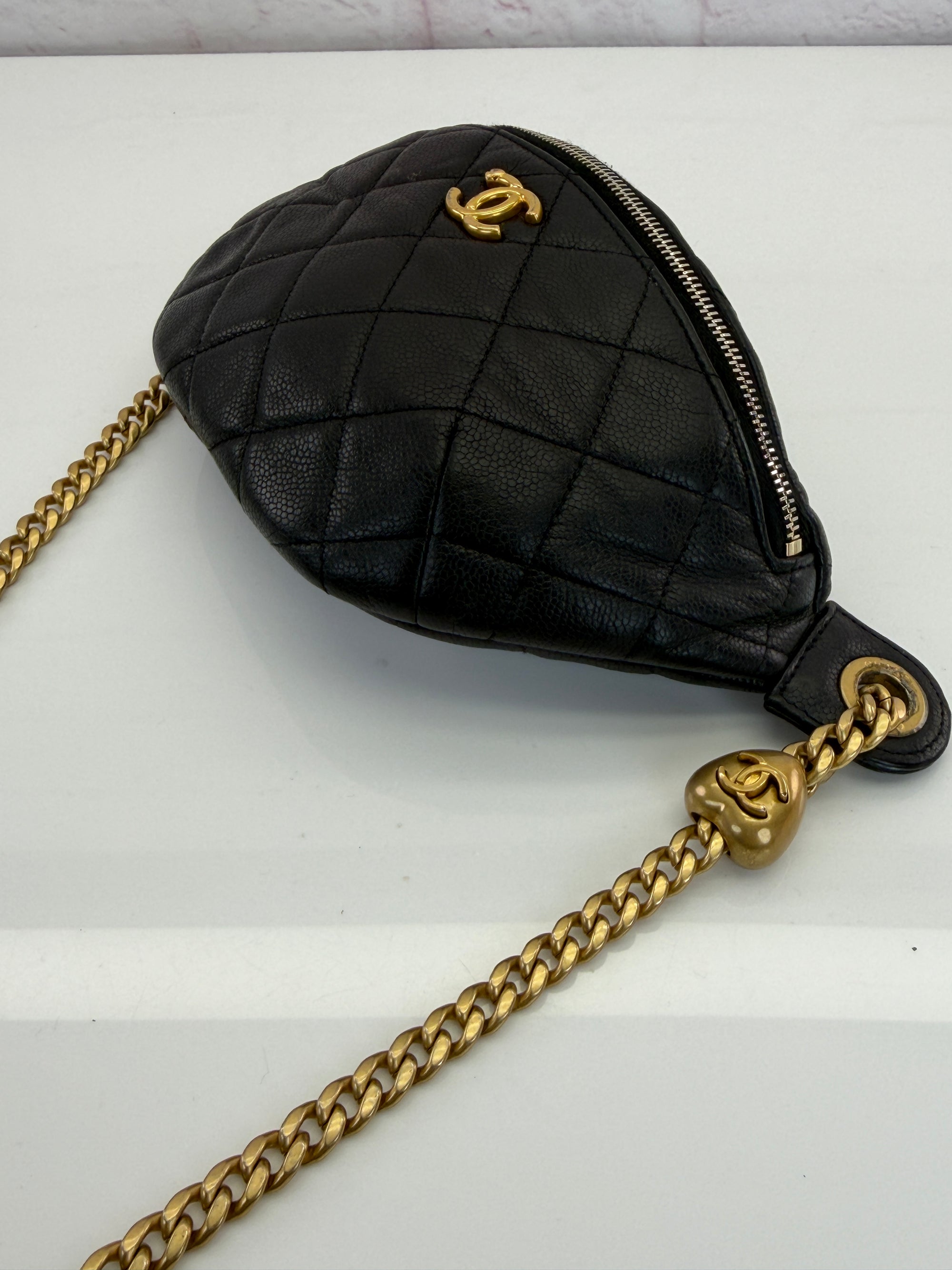 Chanel 2024 Quilted Sweetheart Waist Bag
