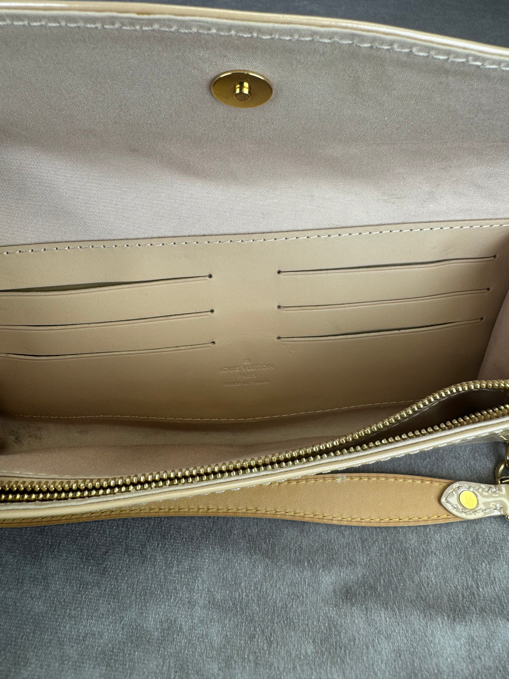 Louis Vuitton Vernis Sunset Boulevard Clutch