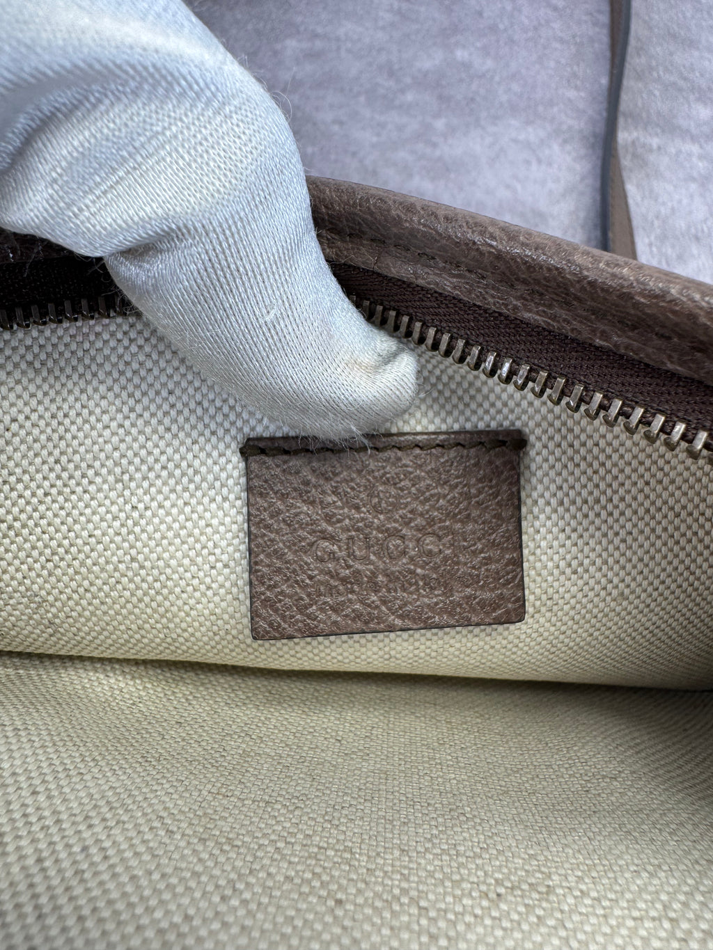 Gucci GG Supreme Monogram Web Ophidia Crossbody