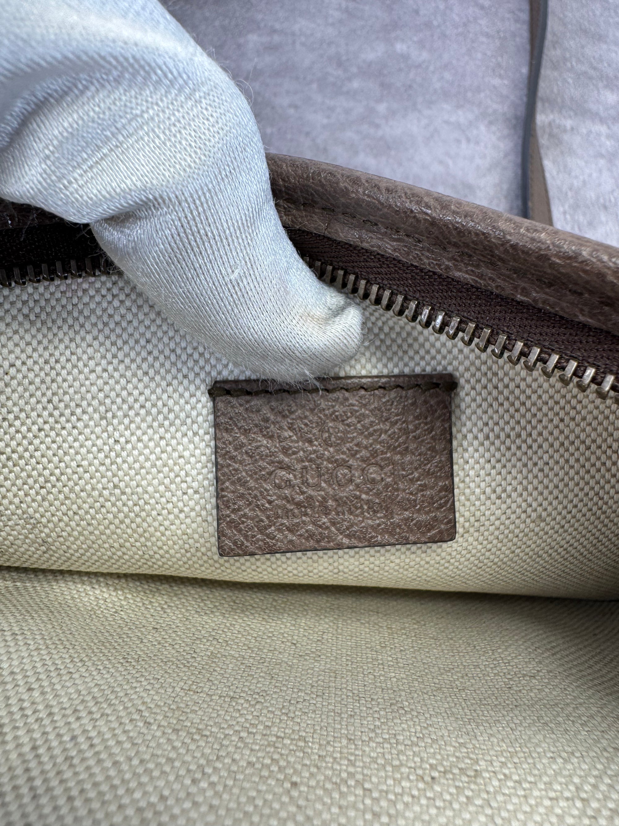 Gucci GG Supreme Monogram Web Ophidia Crossbody