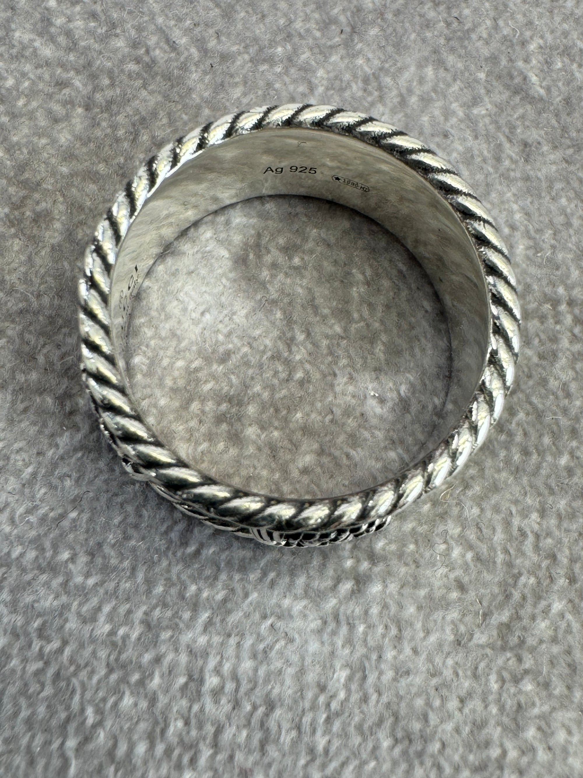 Gucci GG Marmont Wide 925 Silver Ring