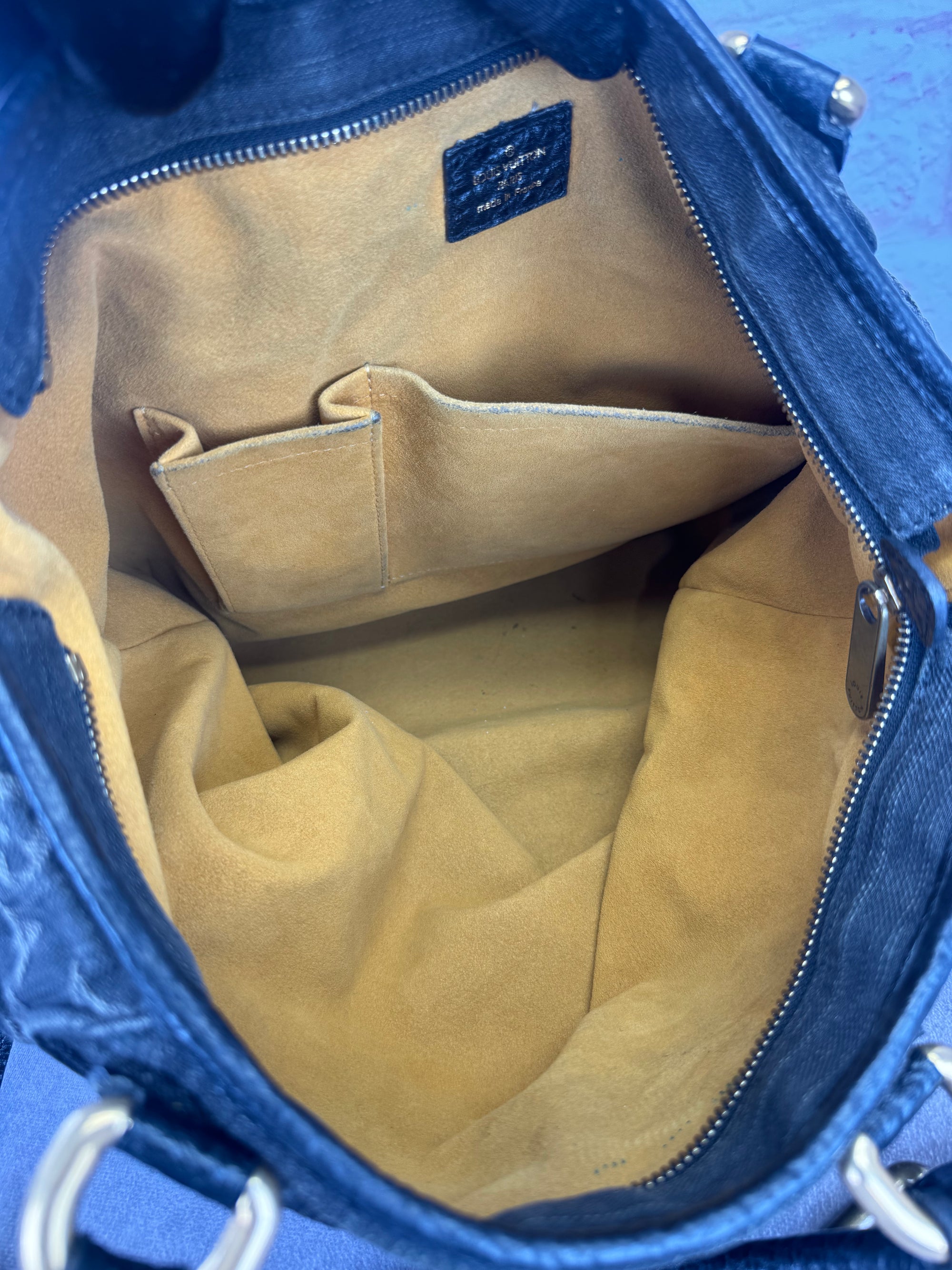 Louis Vuitton Denim Monogram Neo Cabby MM Handbag