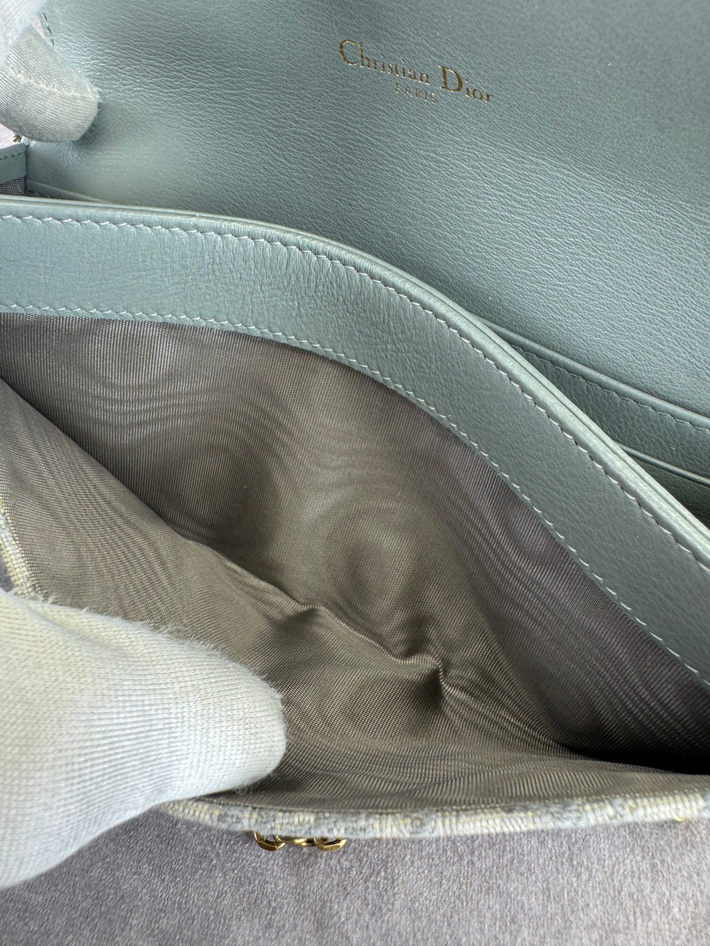 Christian Dior Oblique Saddle Pouch Crossbody