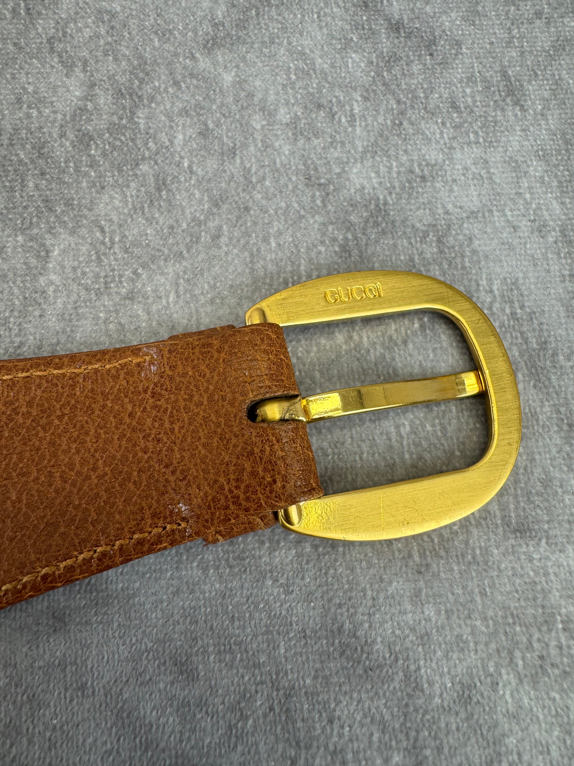 Gucci Sherry Line Vintage Web Belt