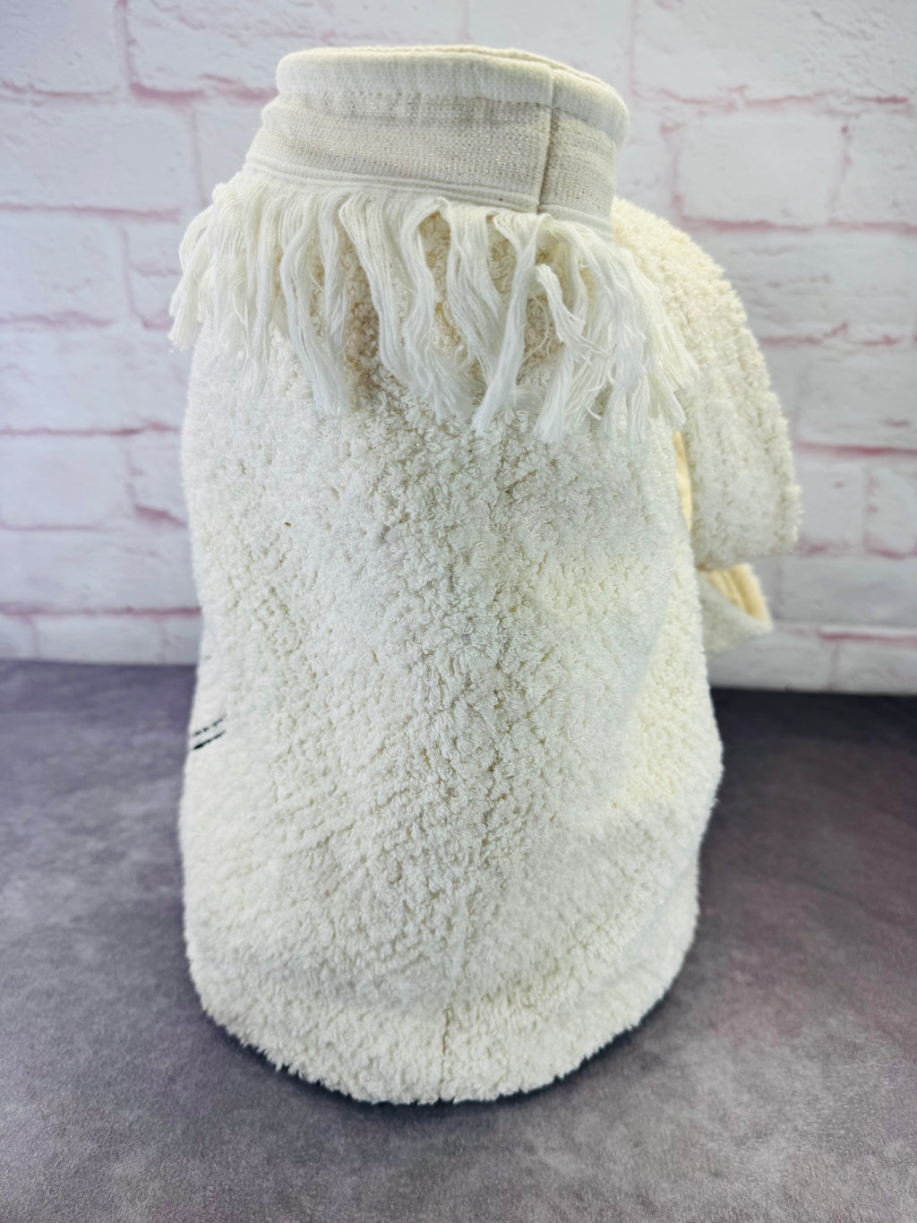 Chanel 2022 Terry Cloth Fringe Beach Pool Tote