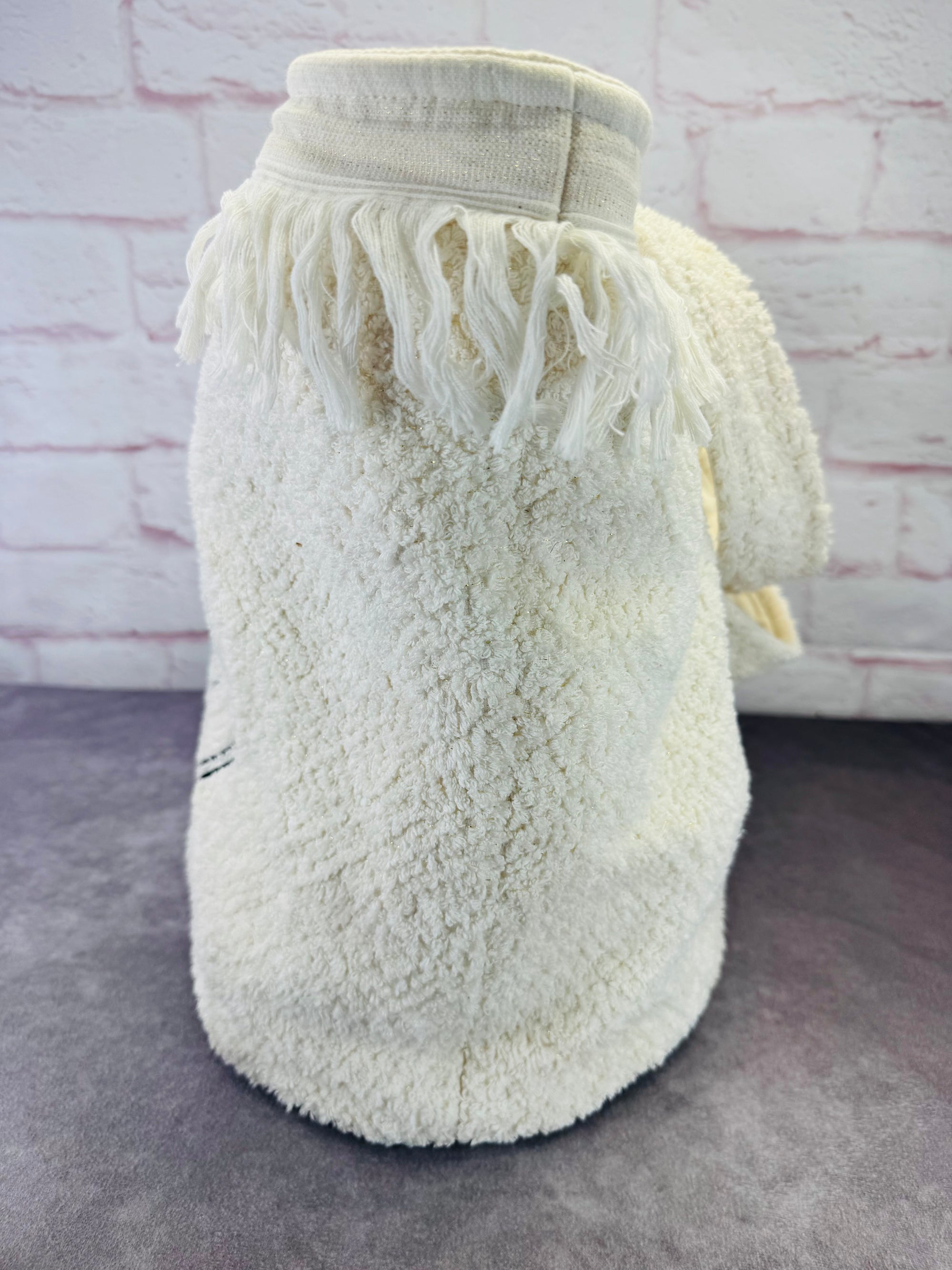 Chanel 2022 Terry Cloth Fringe Beach Pool Tote