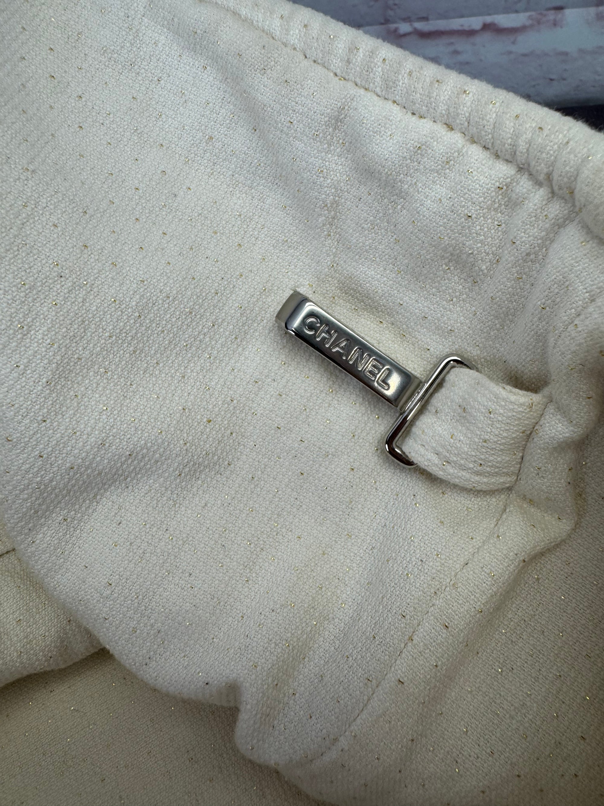 Chanel 2022 Terry Cloth Fringe Beach Pool Tote