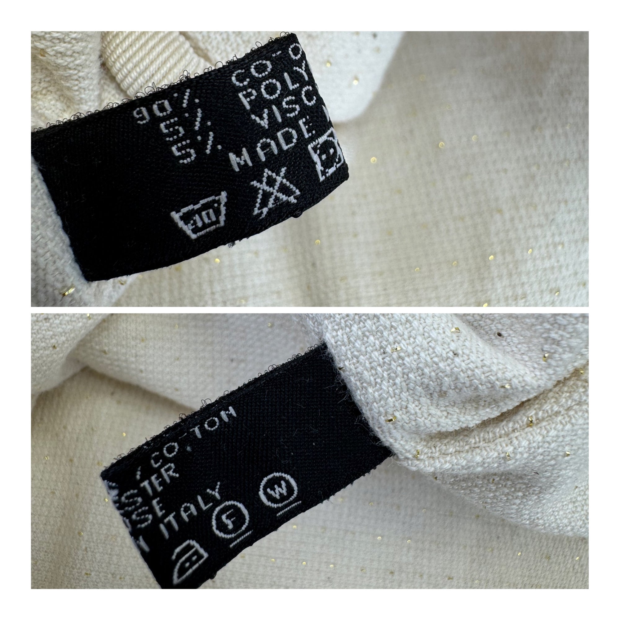 Chanel 2022 Terry Cloth Fringe Beach Pool Tote