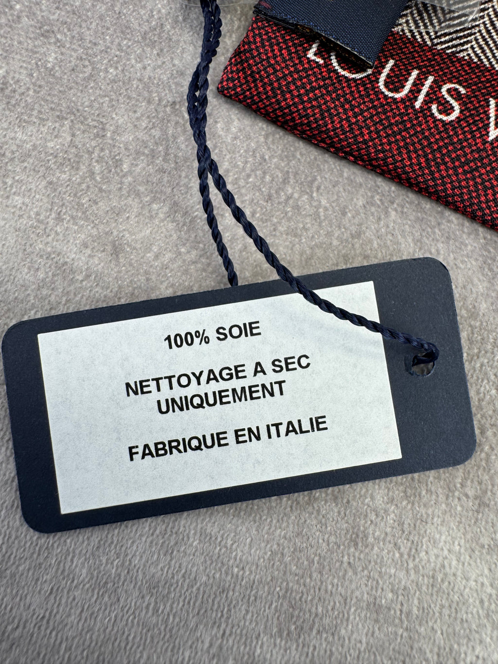 Louis Vuitton Since 1854 Burgundy Bandeau Scarf