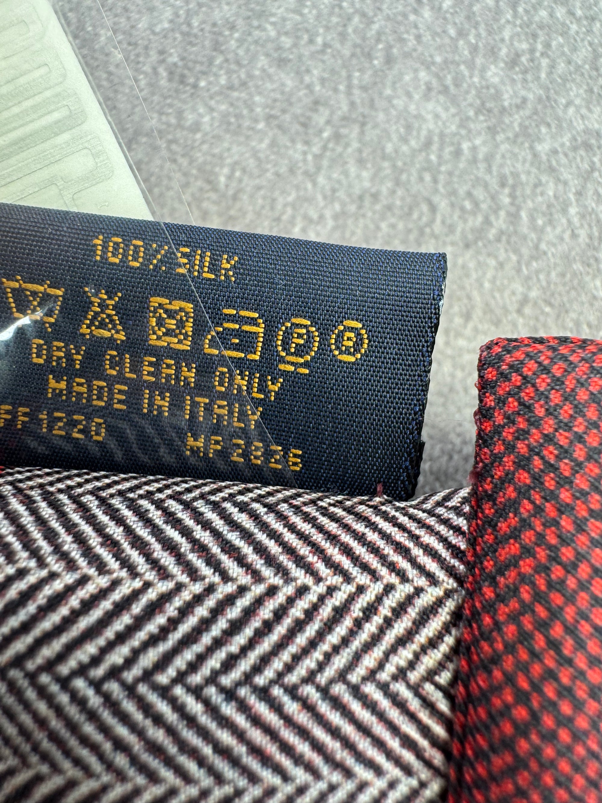 Louis Vuitton Since 1854 Burgundy Bandeau Scarf