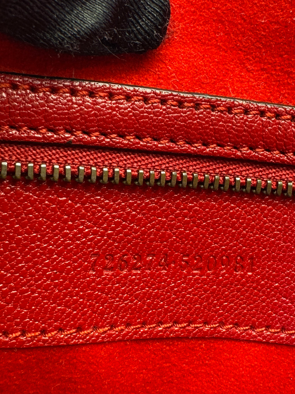 Gucci Medium Aphrodite Red Leather Shoulder Bag