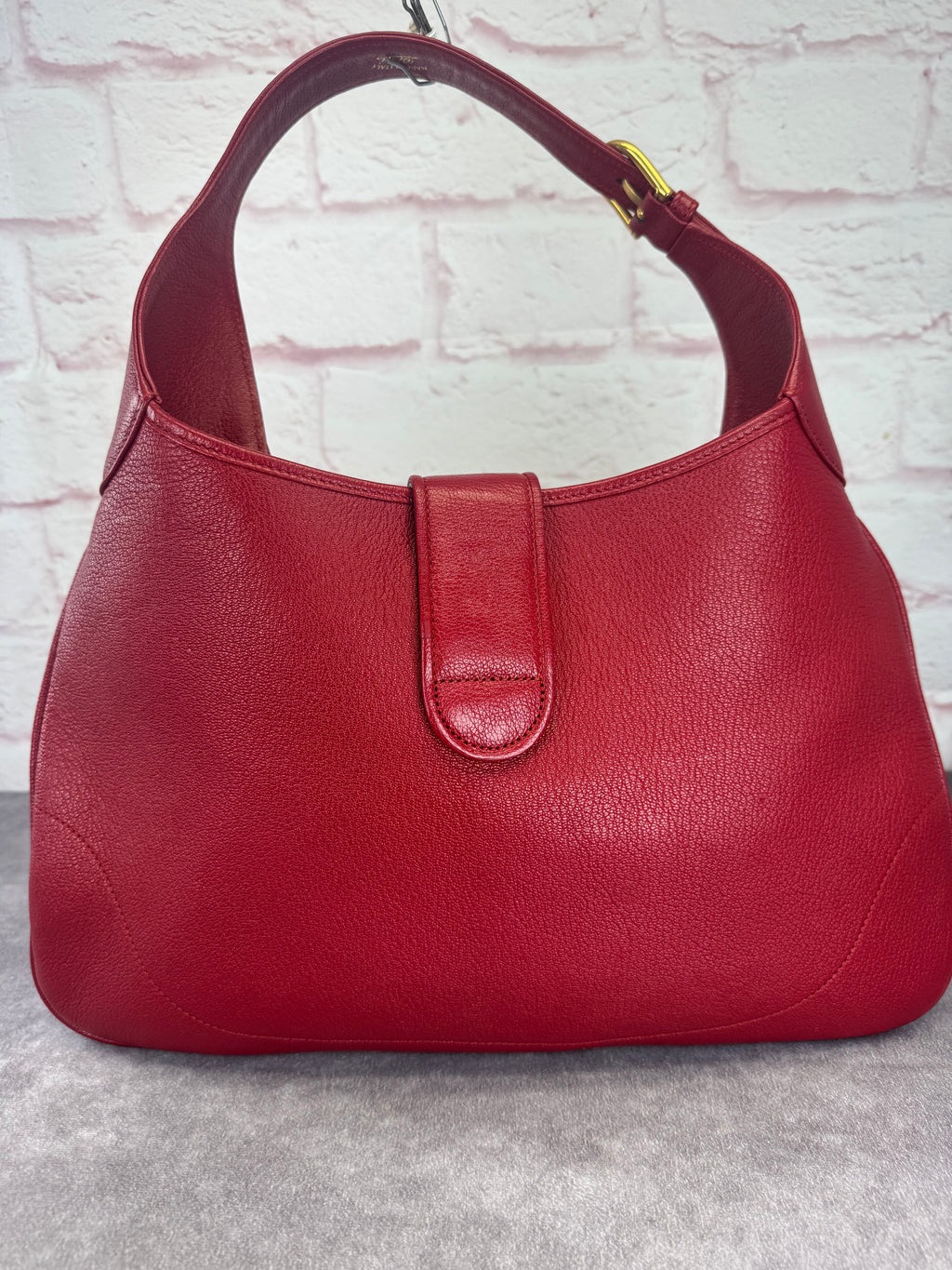 Gucci Medium Aphrodite Red Leather Shoulder Bag