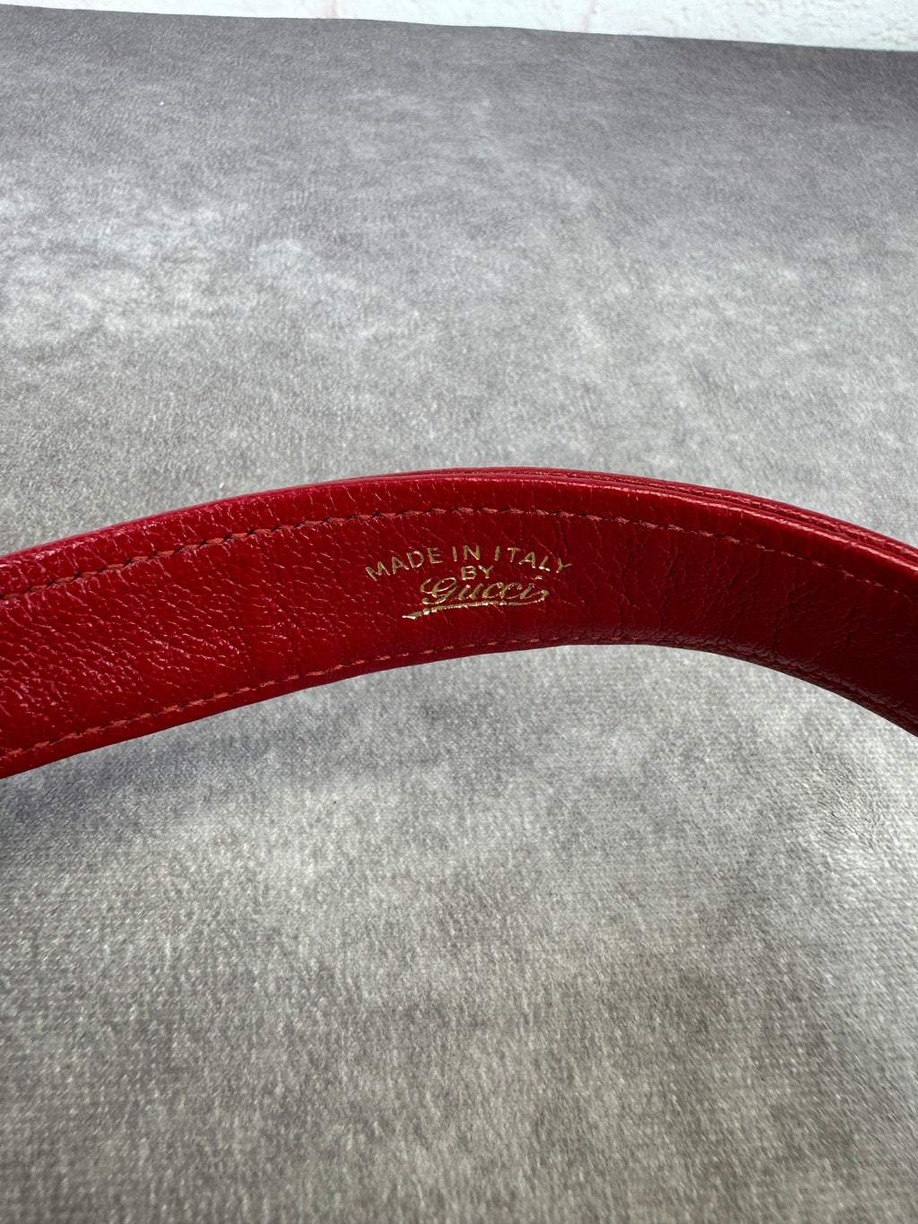 Gucci Medium Aphrodite Red Leather Shoulder Bag