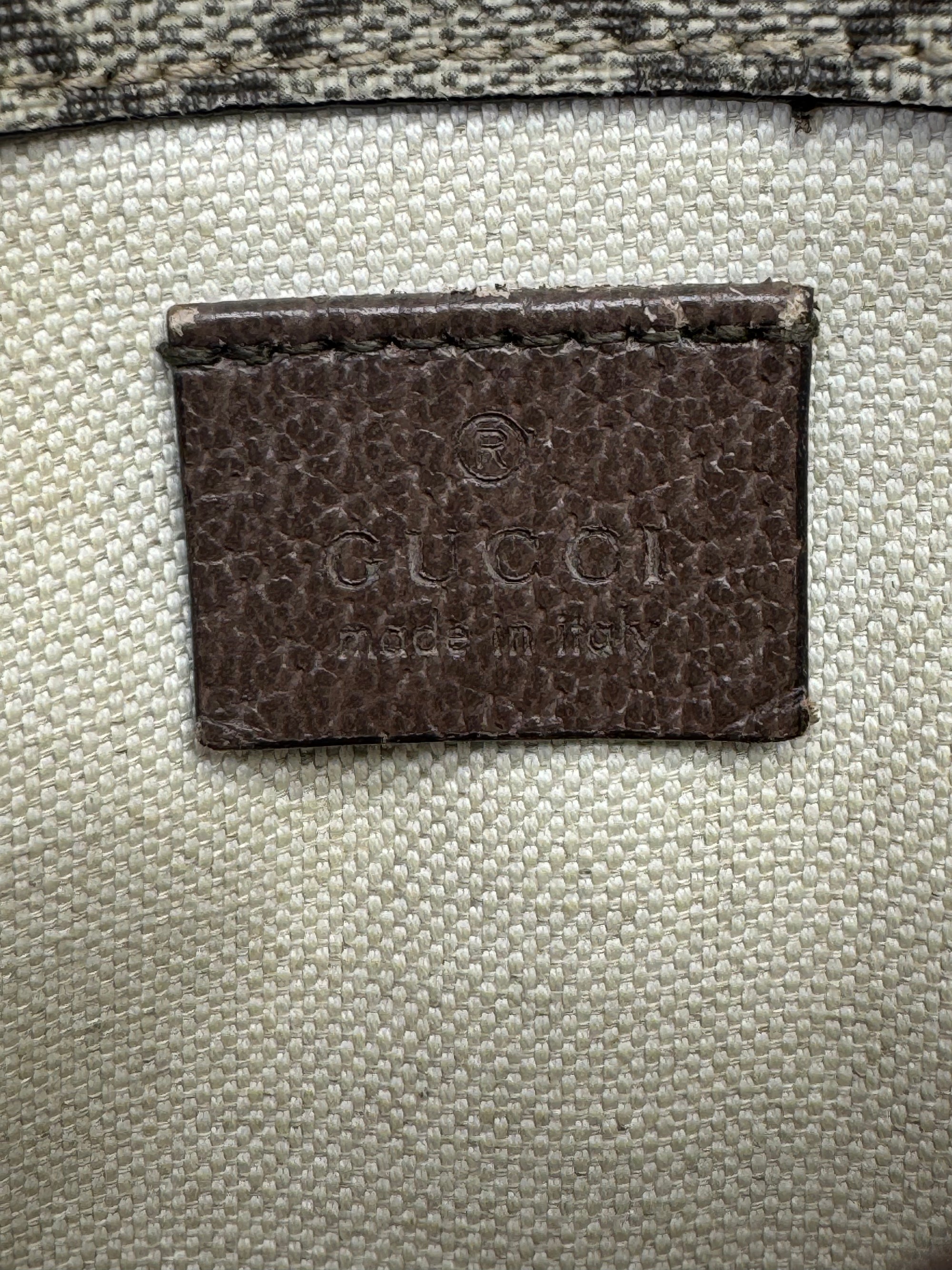 Gucci Monogram Neo Vintage Web Belt Bag