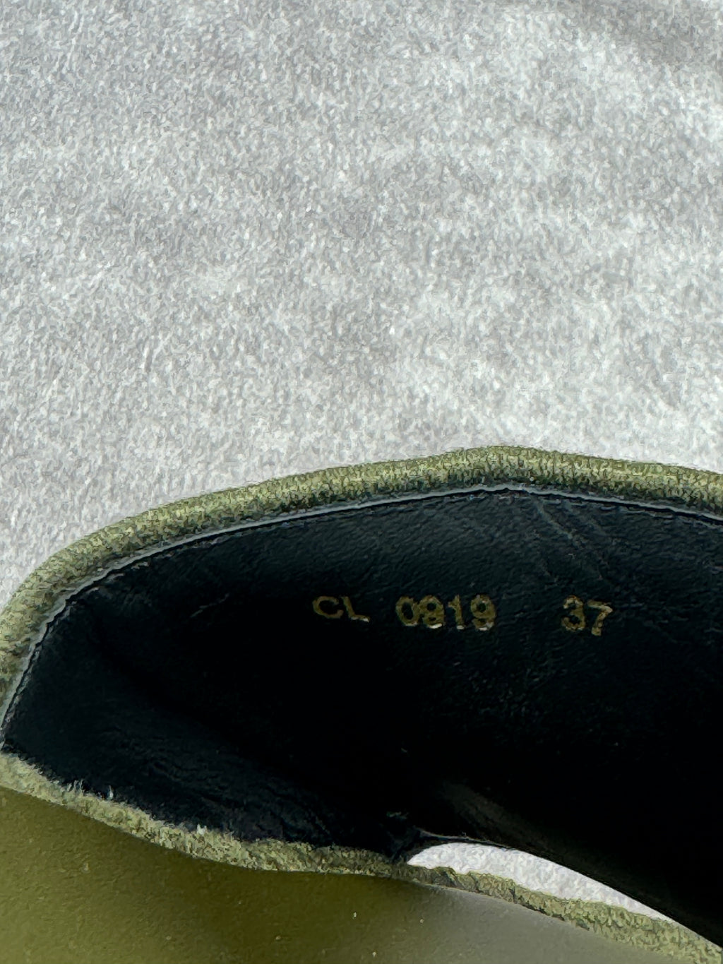 Christian Dior Oblique Denim D-Way Platform Sandal Kaki 37