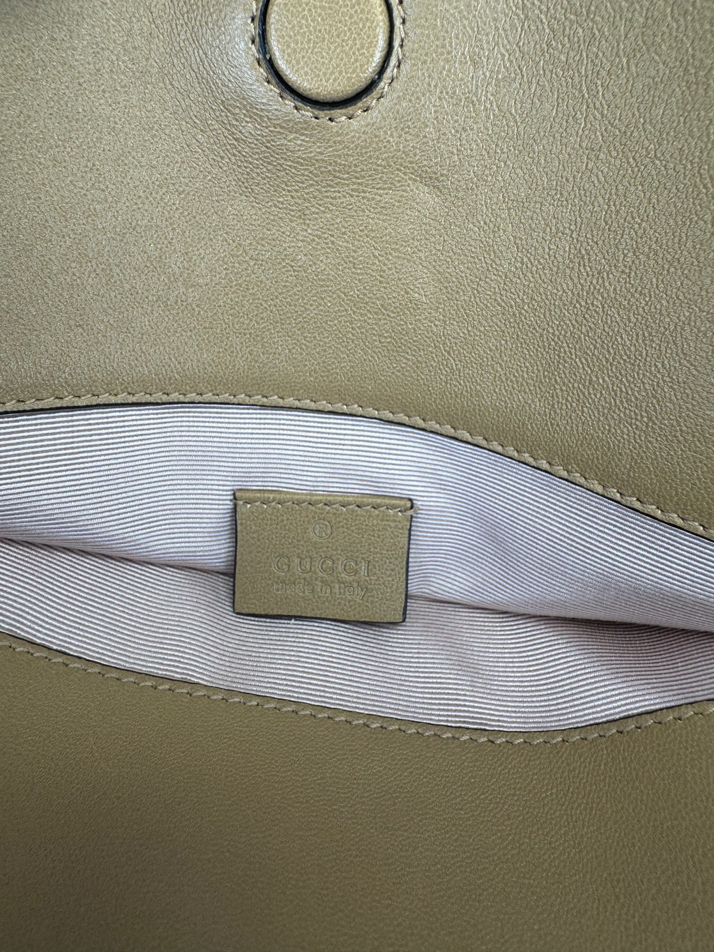 Gucci Linea Matisse Tan Leather Shoulder Bag