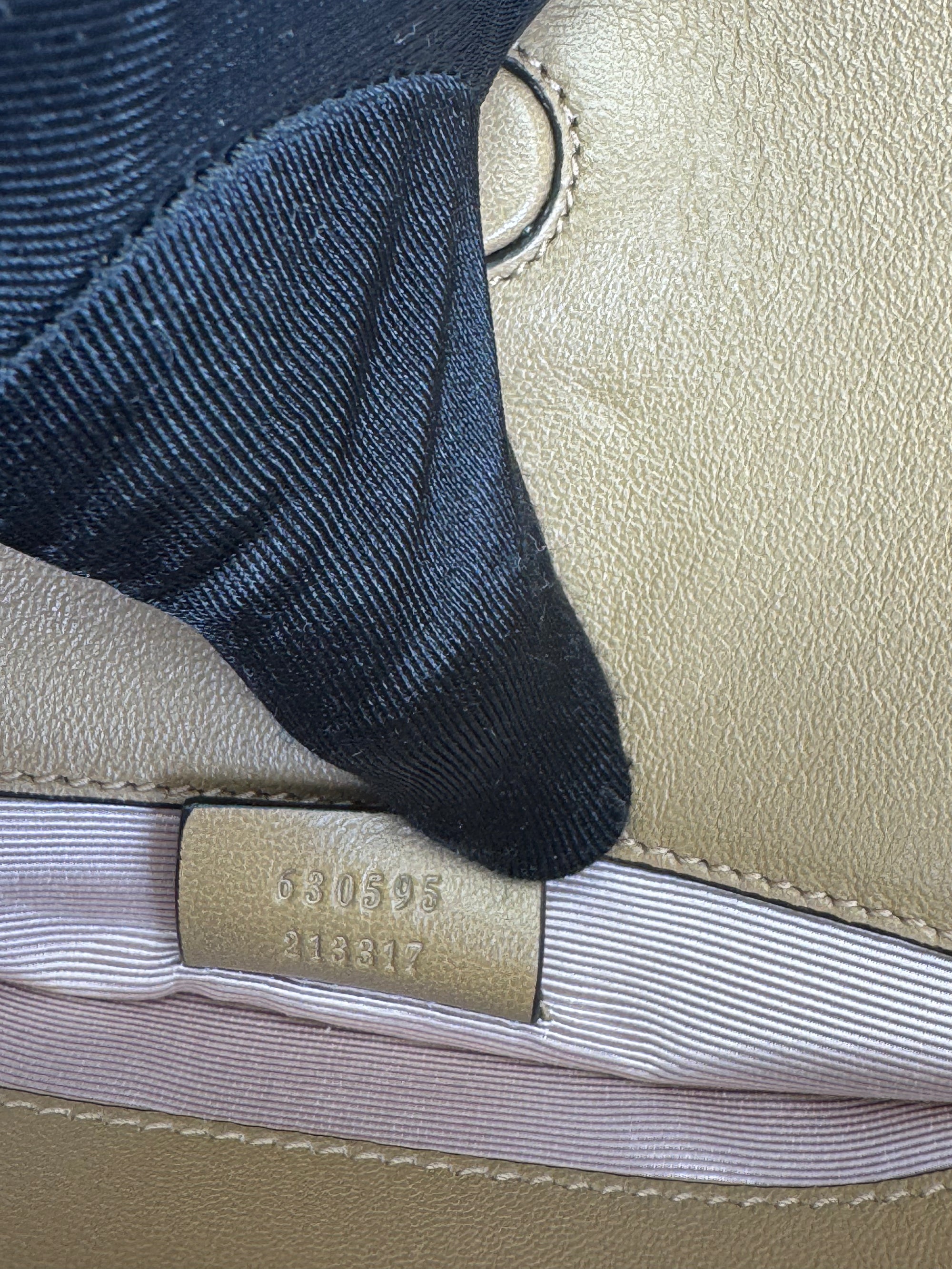 Gucci Linea Matisse Tan Leather Shoulder Bag