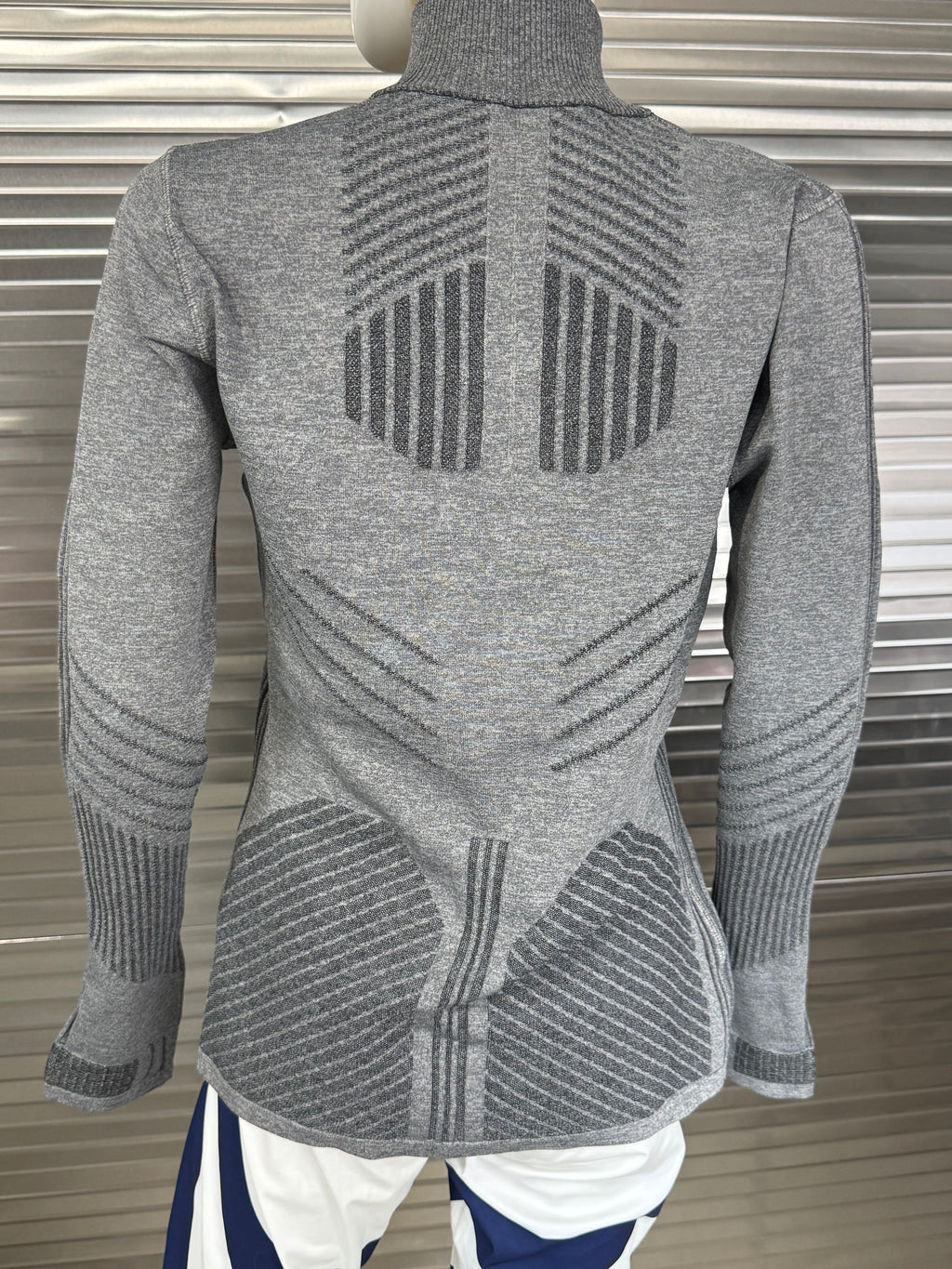 Prada Techno Knit Turtleneck Women's Pullover Large