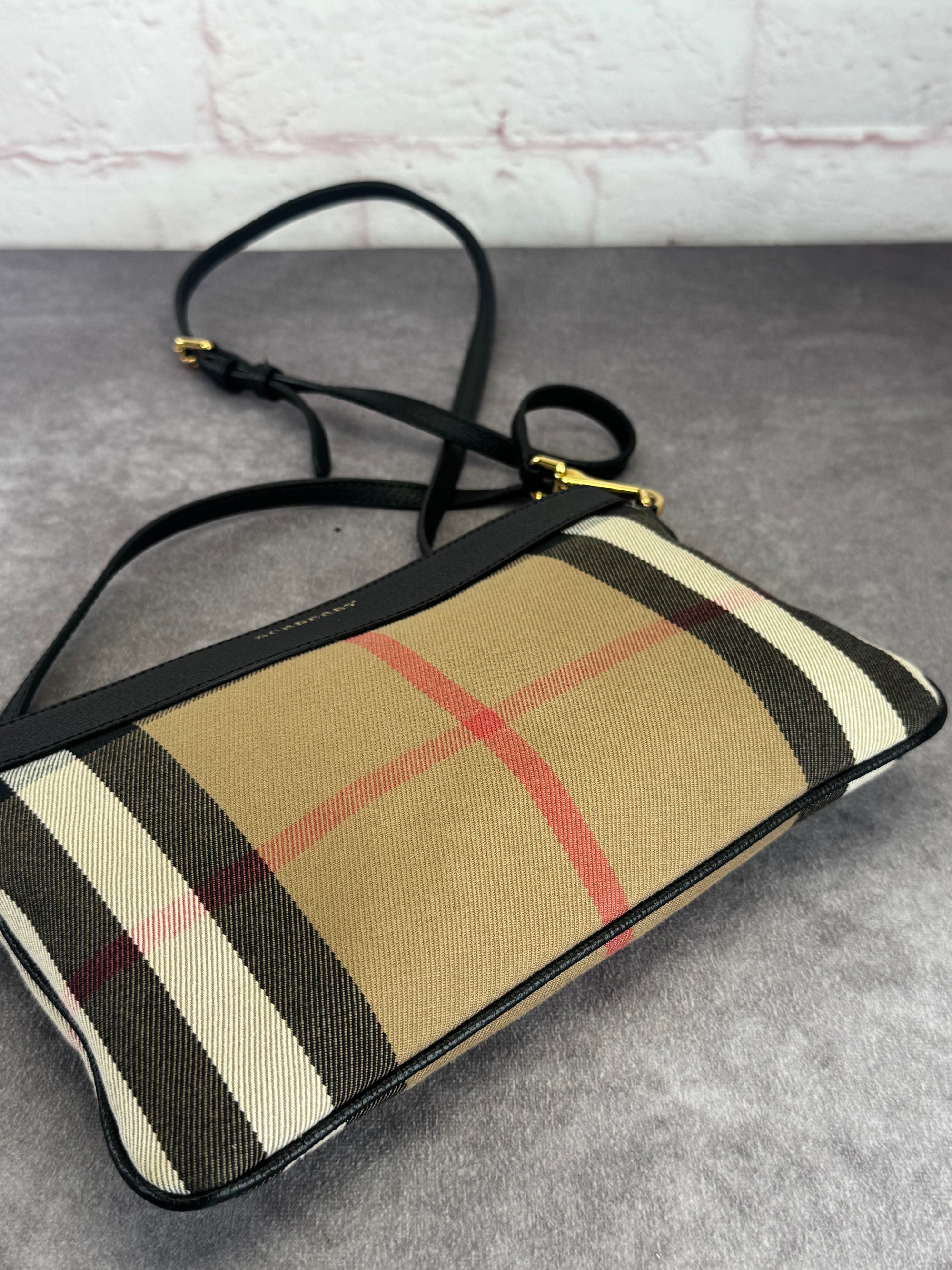 Burberry House Check Derby Peyton Crossbody
