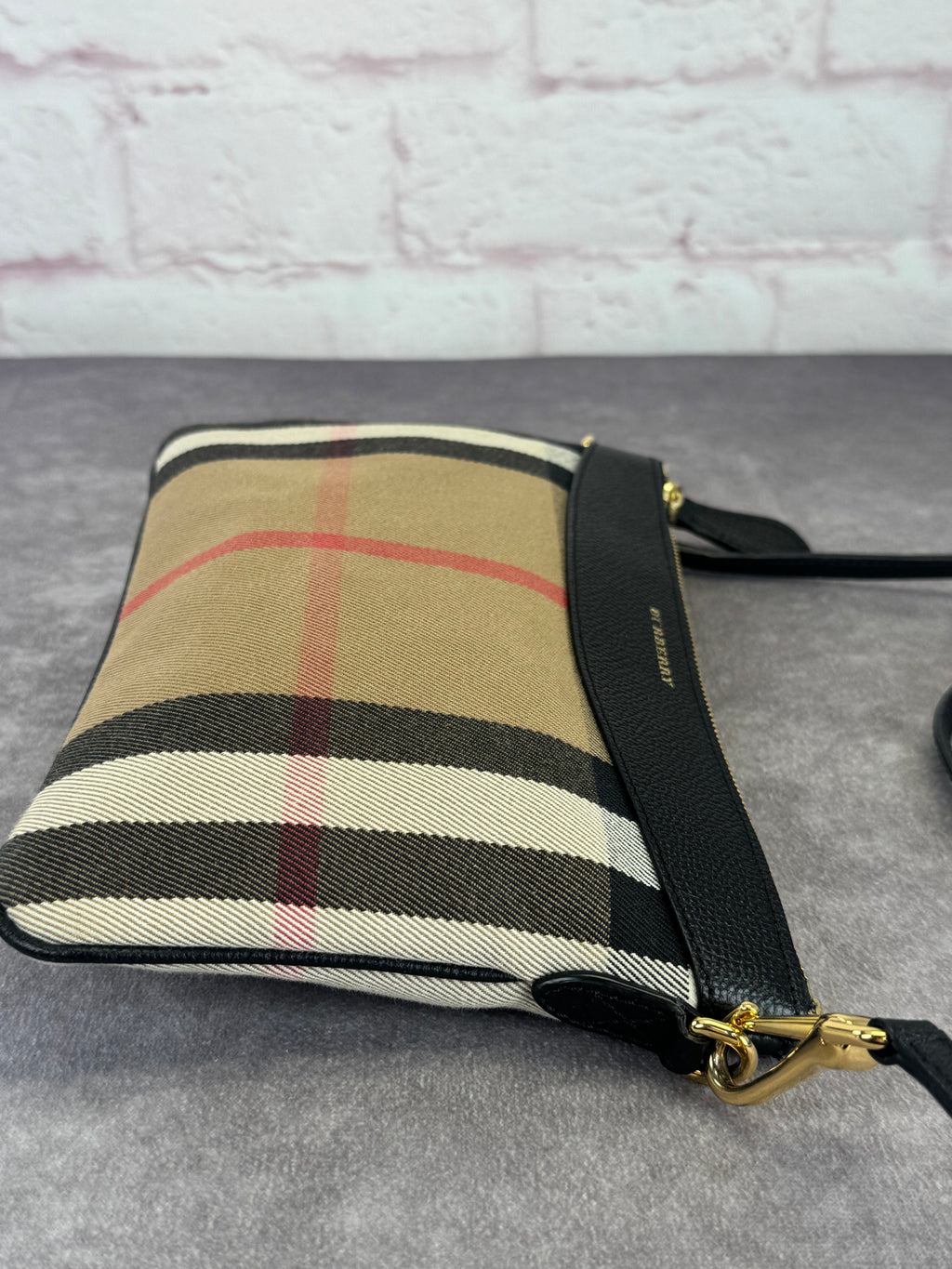 Burberry House Check Derby Peyton Crossbody