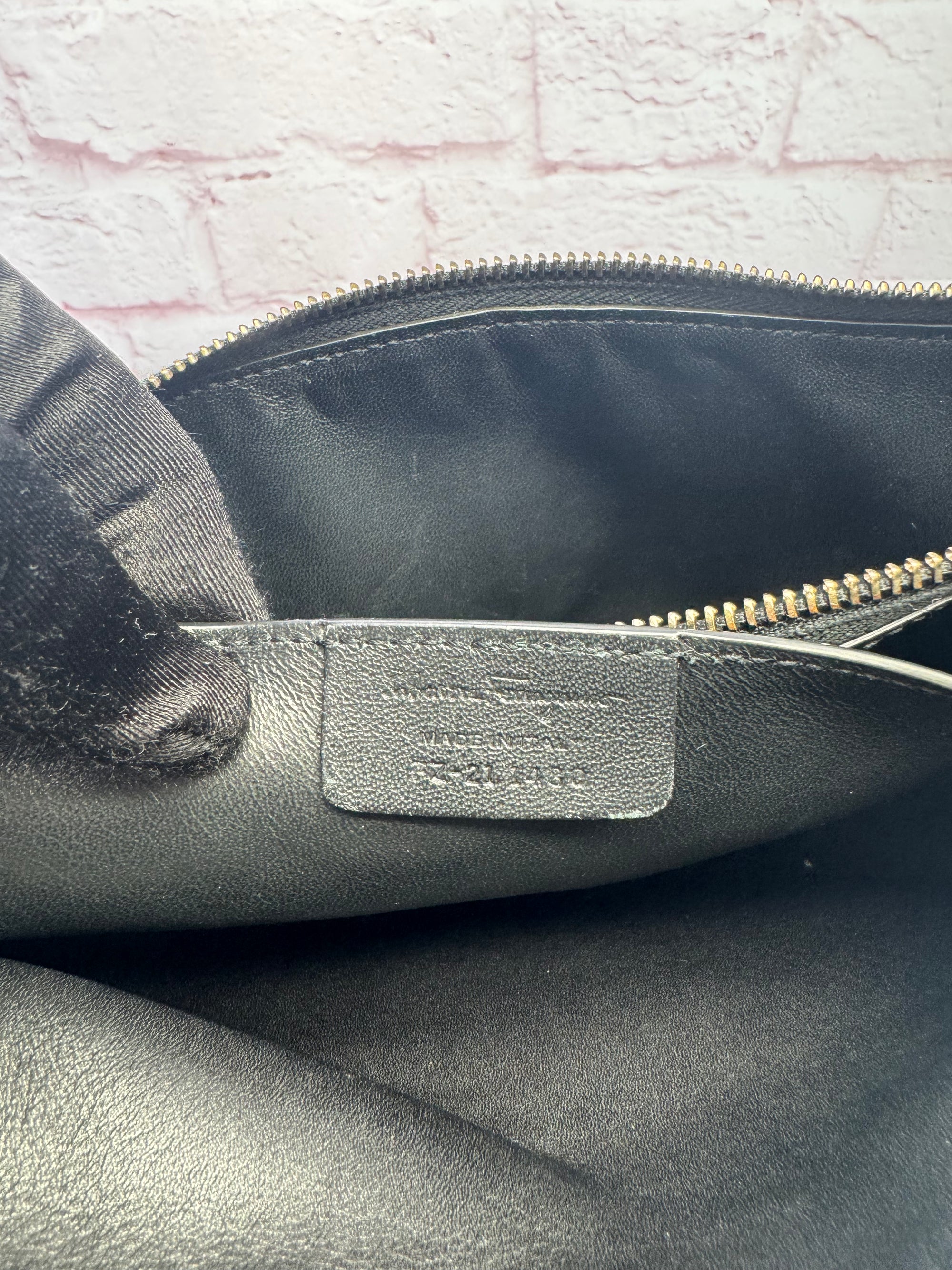 Salvatore Ferragamo Trifolio Black Leather Medium Backpack