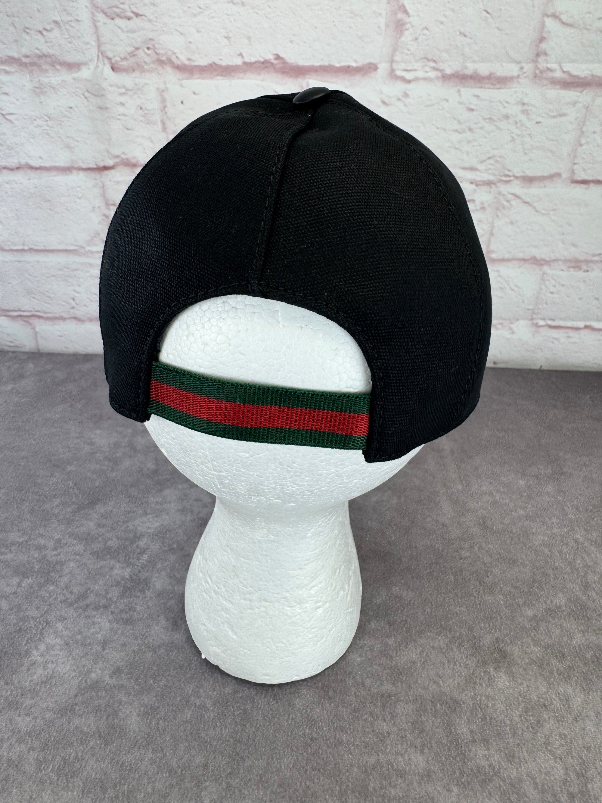 Gucci GG Interlocking Web Canvas Baseball Cap