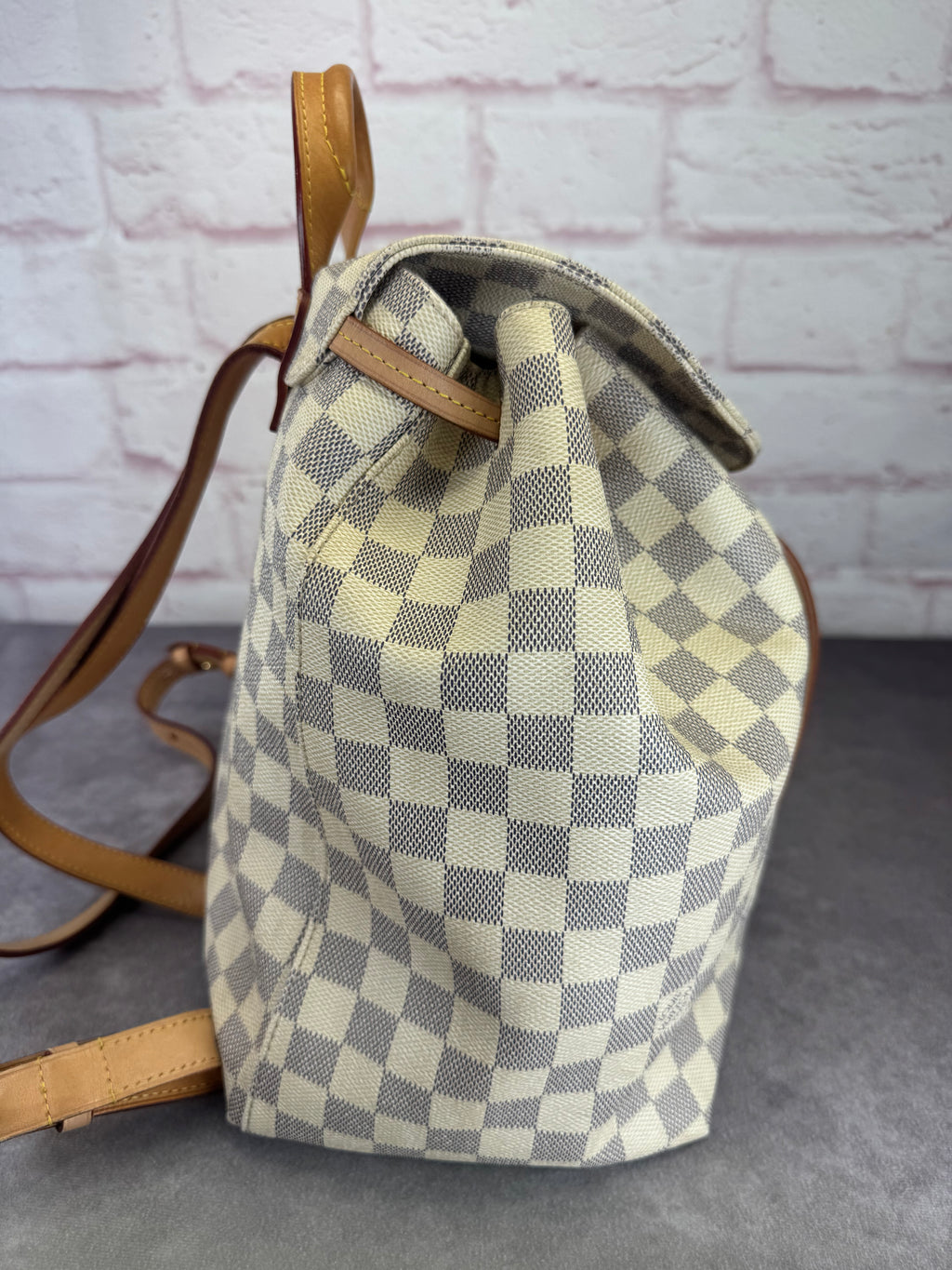 Louis Vuitton Sperone Damier Azur Canvas Backpack