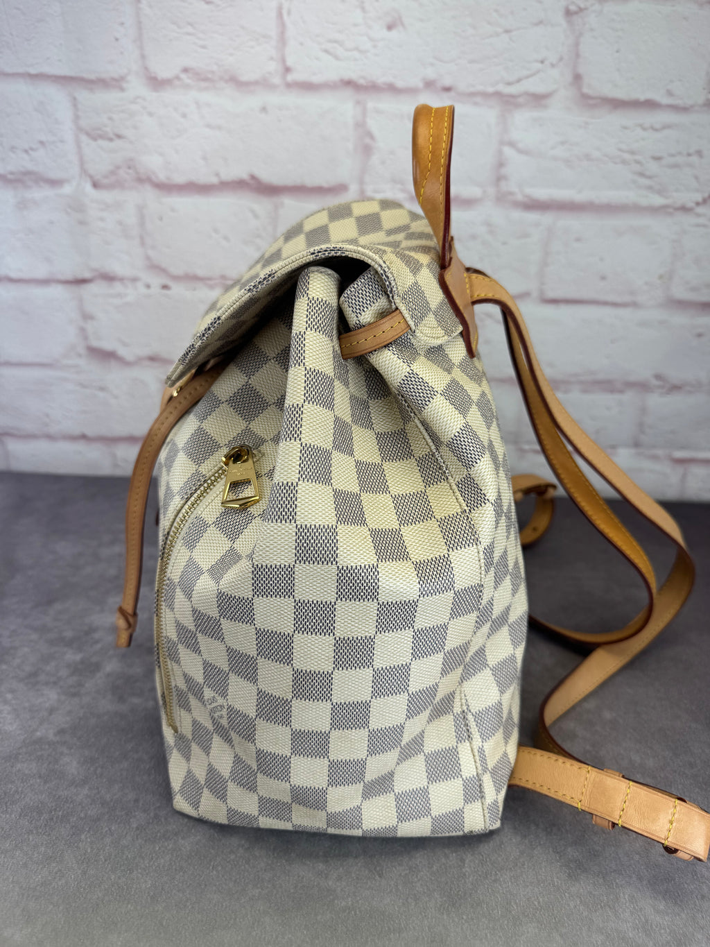 Louis Vuitton Sperone Damier Azur Canvas Backpack