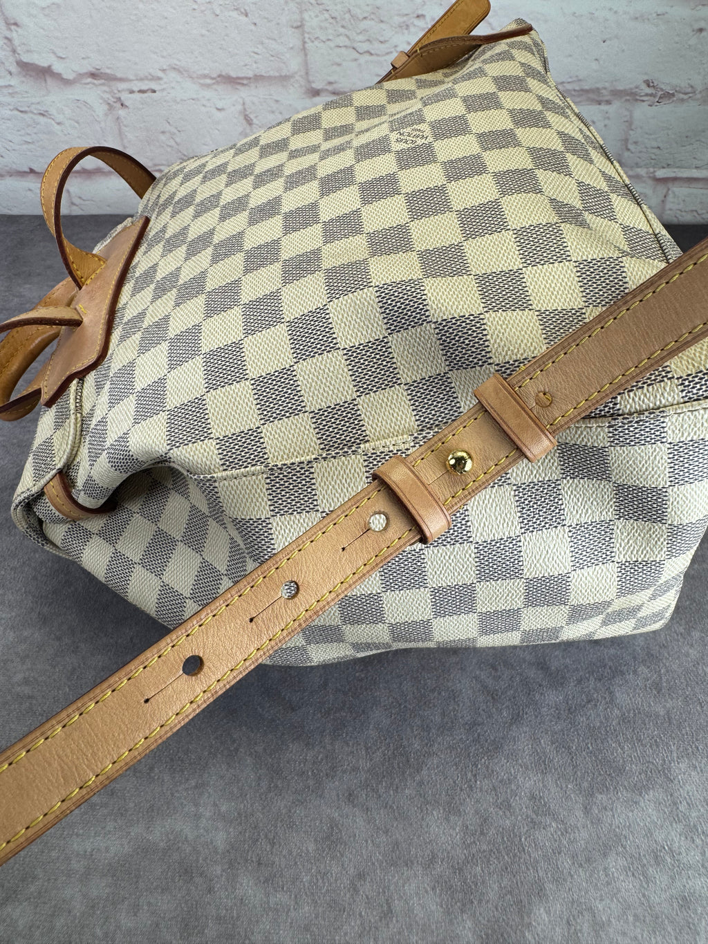 Louis Vuitton Sperone Damier Azur Canvas Backpack