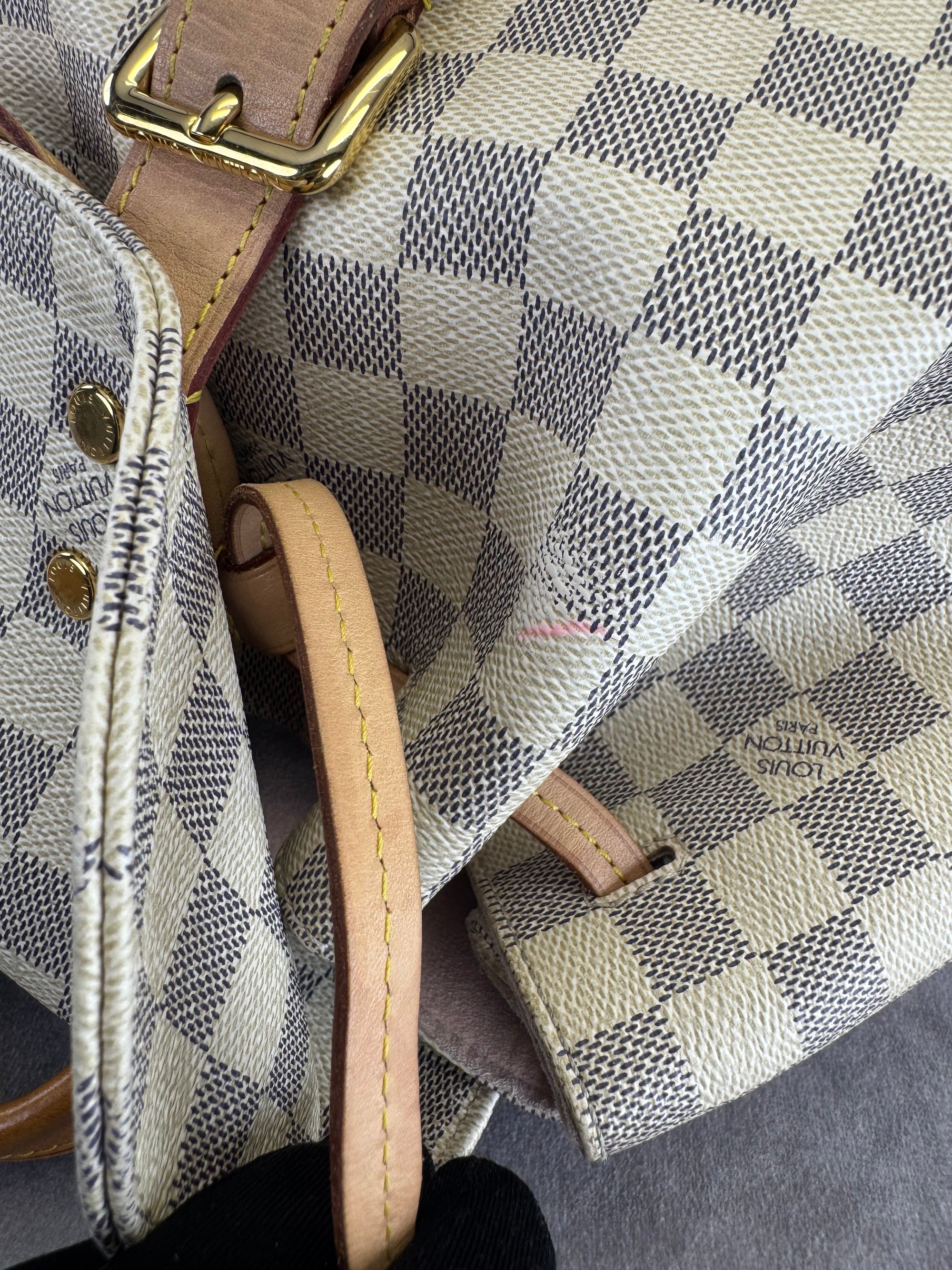 Louis Vuitton Sperone Damier Azur Canvas Backpack