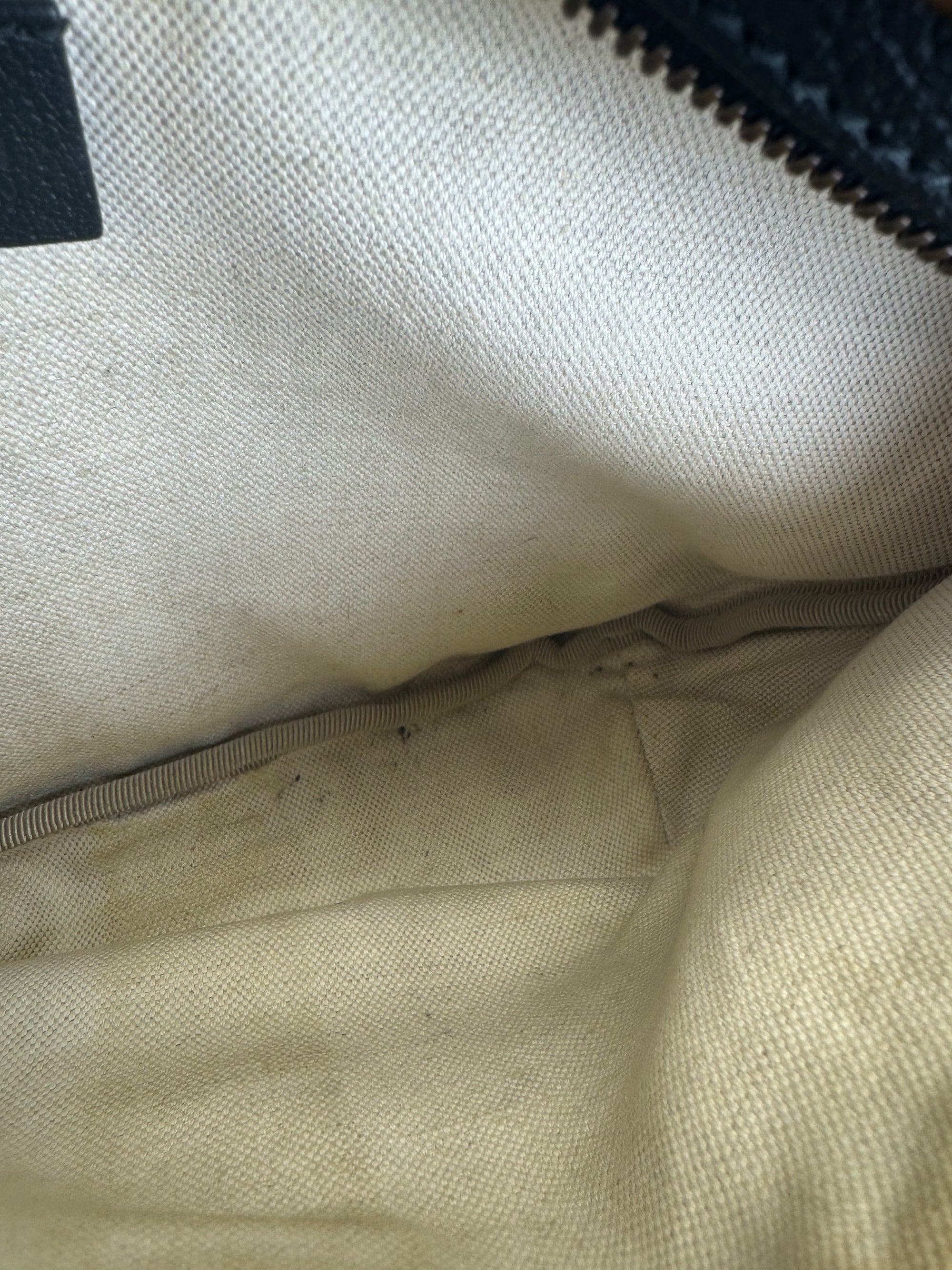 Gucci Ophidia Velvet Web Stripe GG Brown Belt Bag