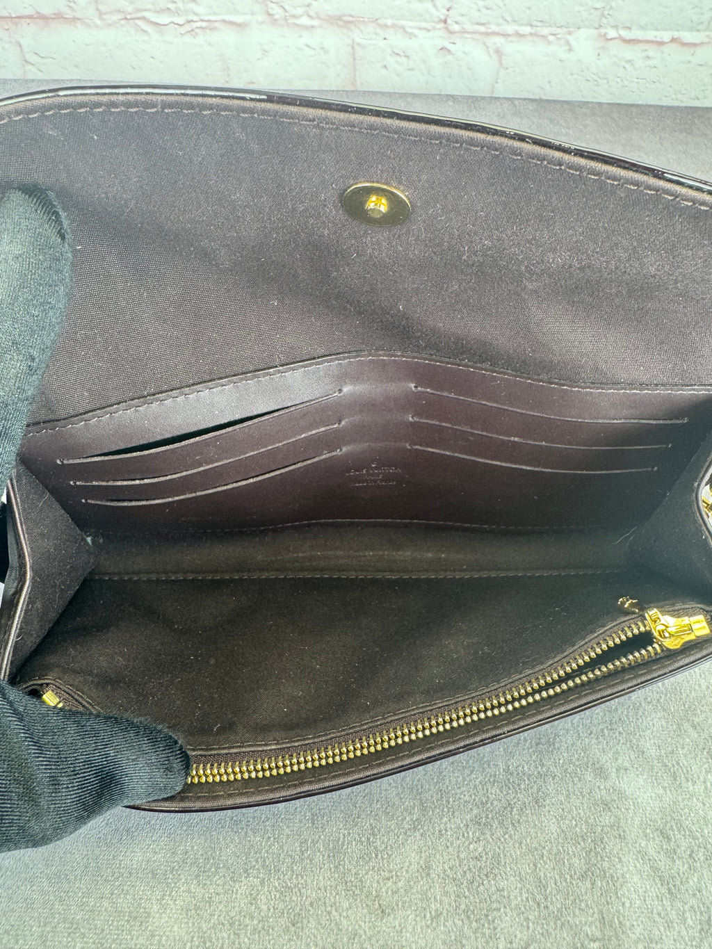 Louis Vuitton Vernis Amarante Sunset Shoulder Bag